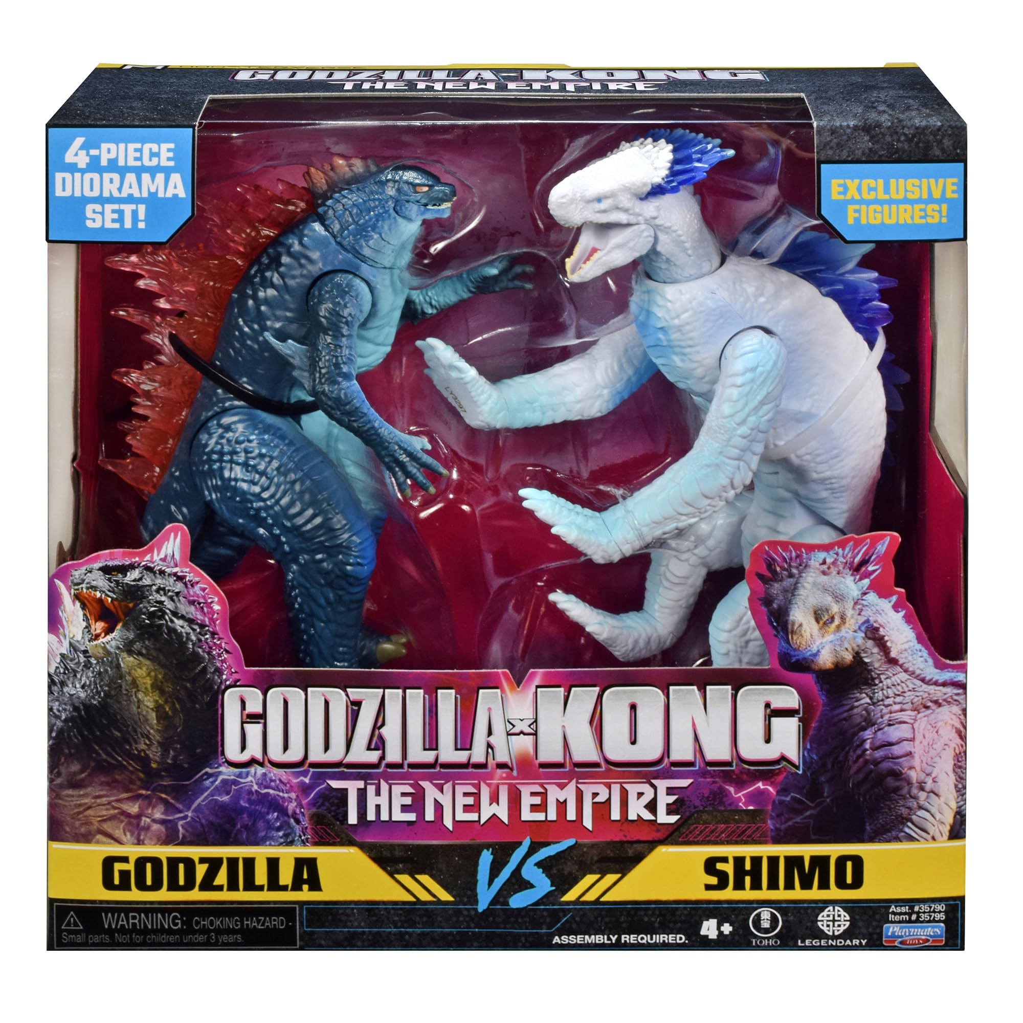 MonsterVerse Godzilla vs Shimo Limited Edition Pack - 6-Inch Articulated Figures | Godzilla x Kong: The New Empire 4