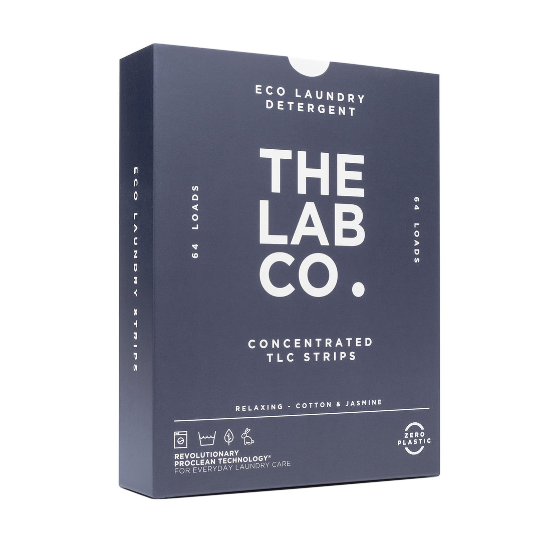 The Lab Co. - Laundry Detergent Strips (64 Loads, Cotton Lavender Jasmine)