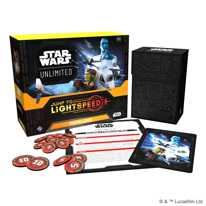 Fantasy Flight Games Star Wars: Unlimited Trading Card Game Jump to Lightspeed Pre-Release Box (FFGSWH0404)