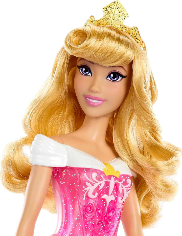 Disney Princess Aurora Sleeping Beauty Posable Fashion Doll with Sparkling Outfit