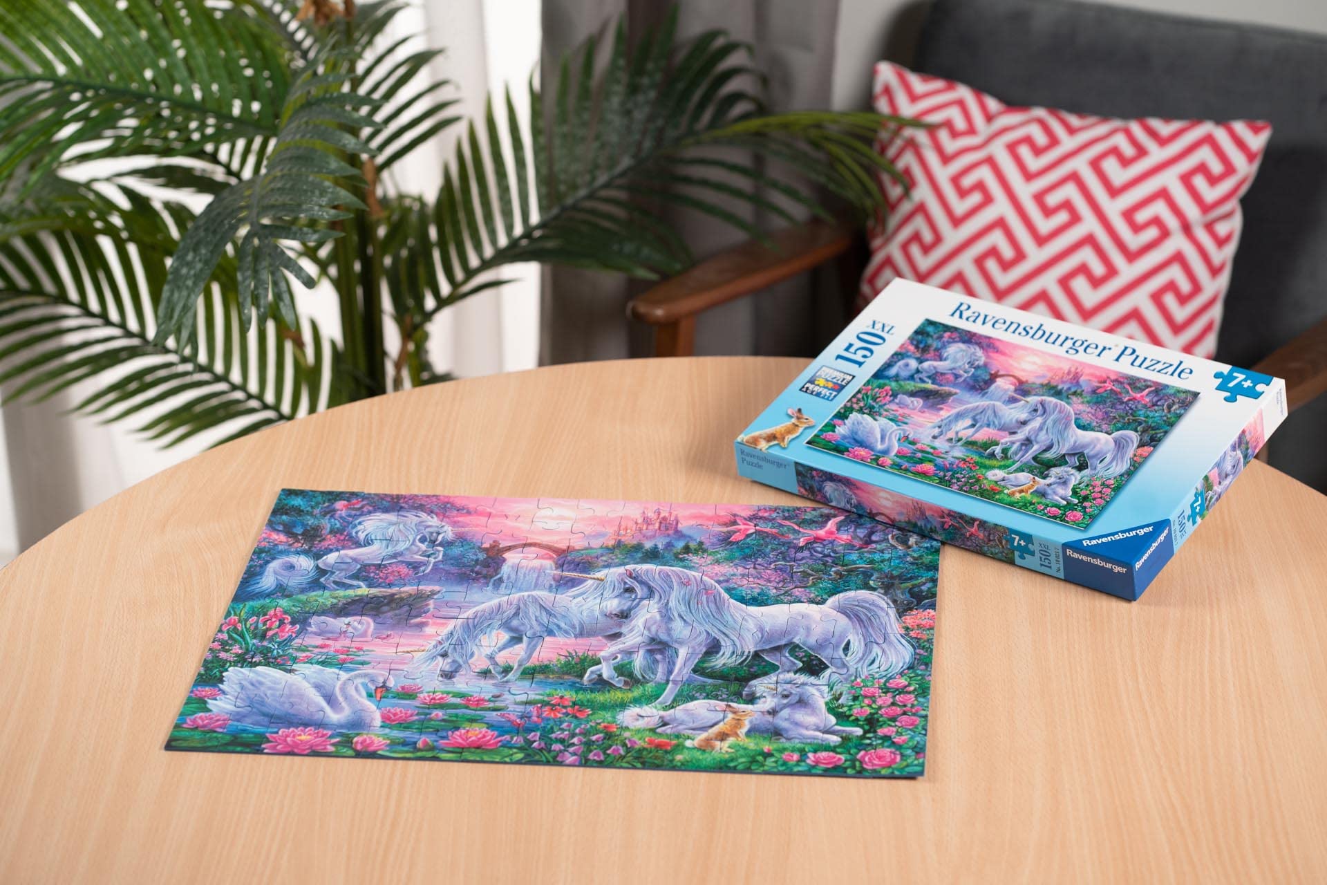 Ravensburger Unicorns in Sunset Glow -150 Piece Jigsaw Puzzle with Extra Large Pieces for Kids7 Years & Up 15