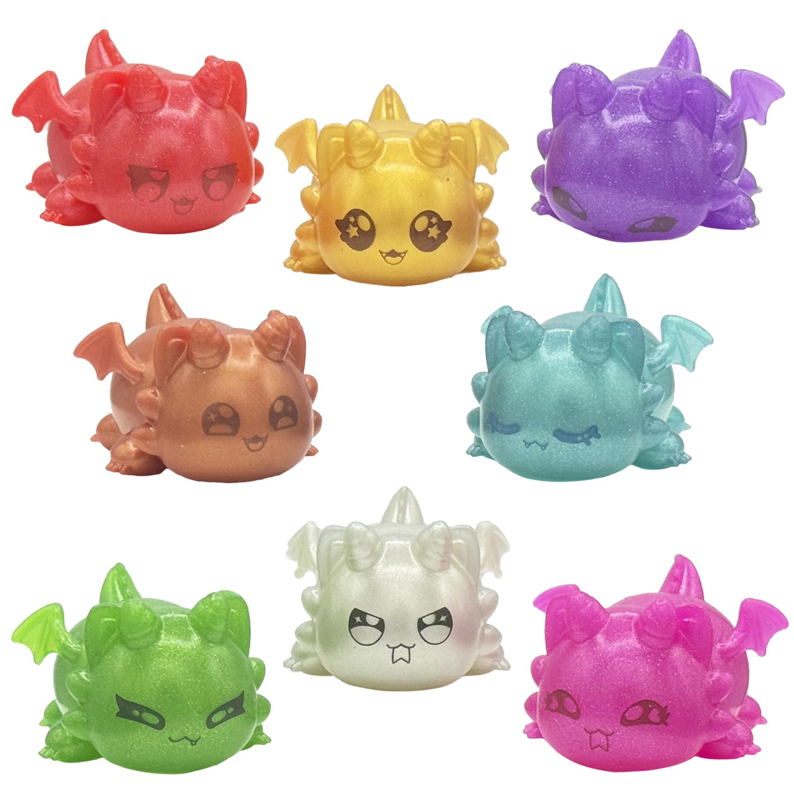 Aphmau MeeMeow Mystery Squishy Figures - Series 4 Dragon Theme Blind Box | Multicolor Plastic | Ages 5+ 3