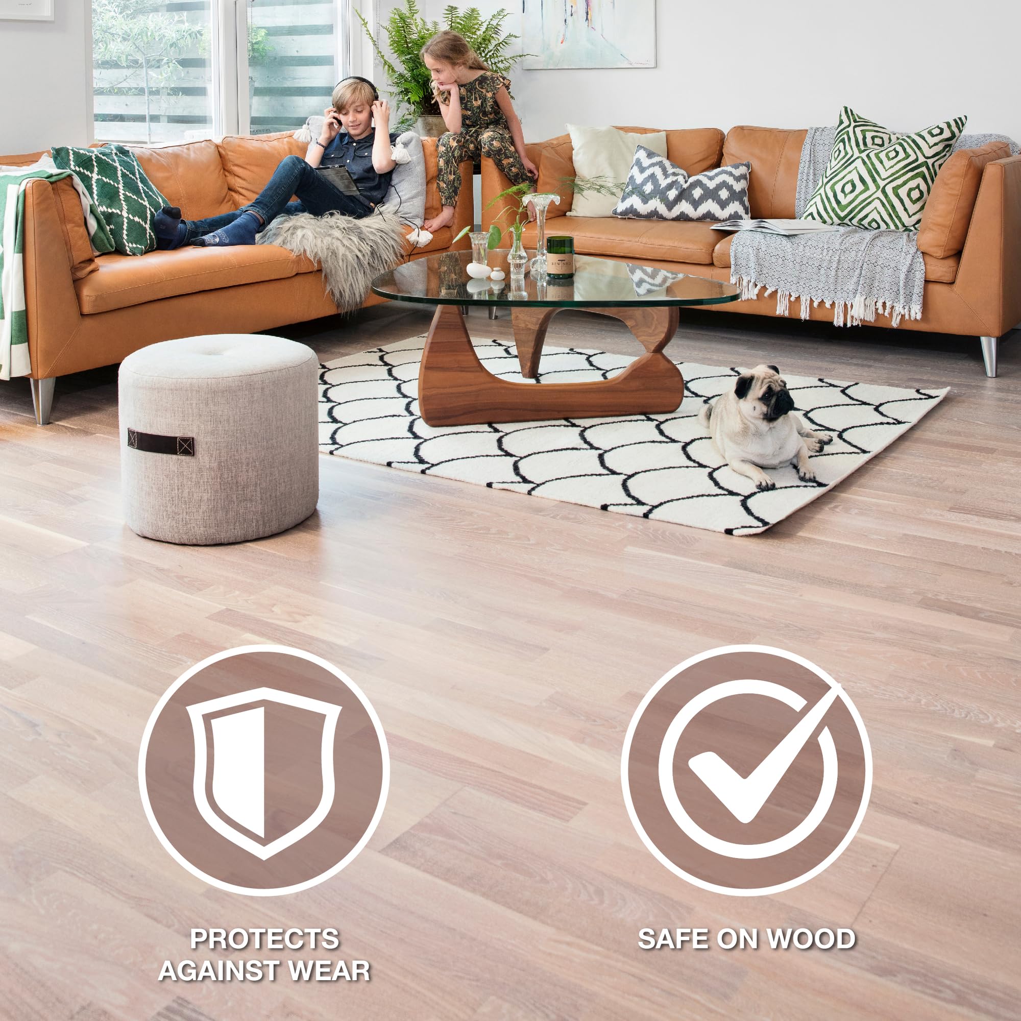 Bona Wood Floor Matt Polish - Protects Sealed Wood Floors | 1 Litre | Dries in 2 Hours 5