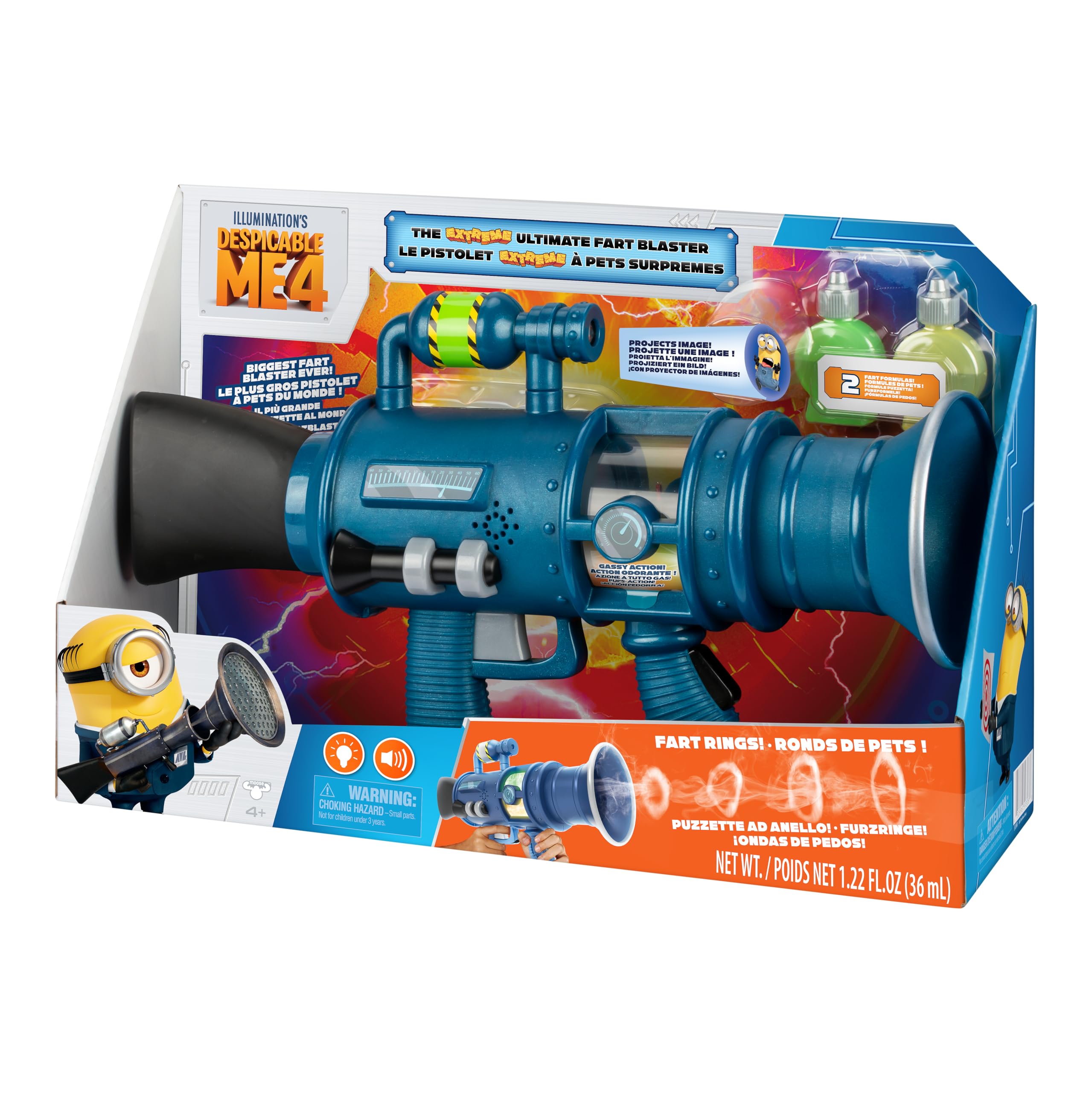 Minions Despicable Me 4 Extreme Ultimate Fart Blaster 6