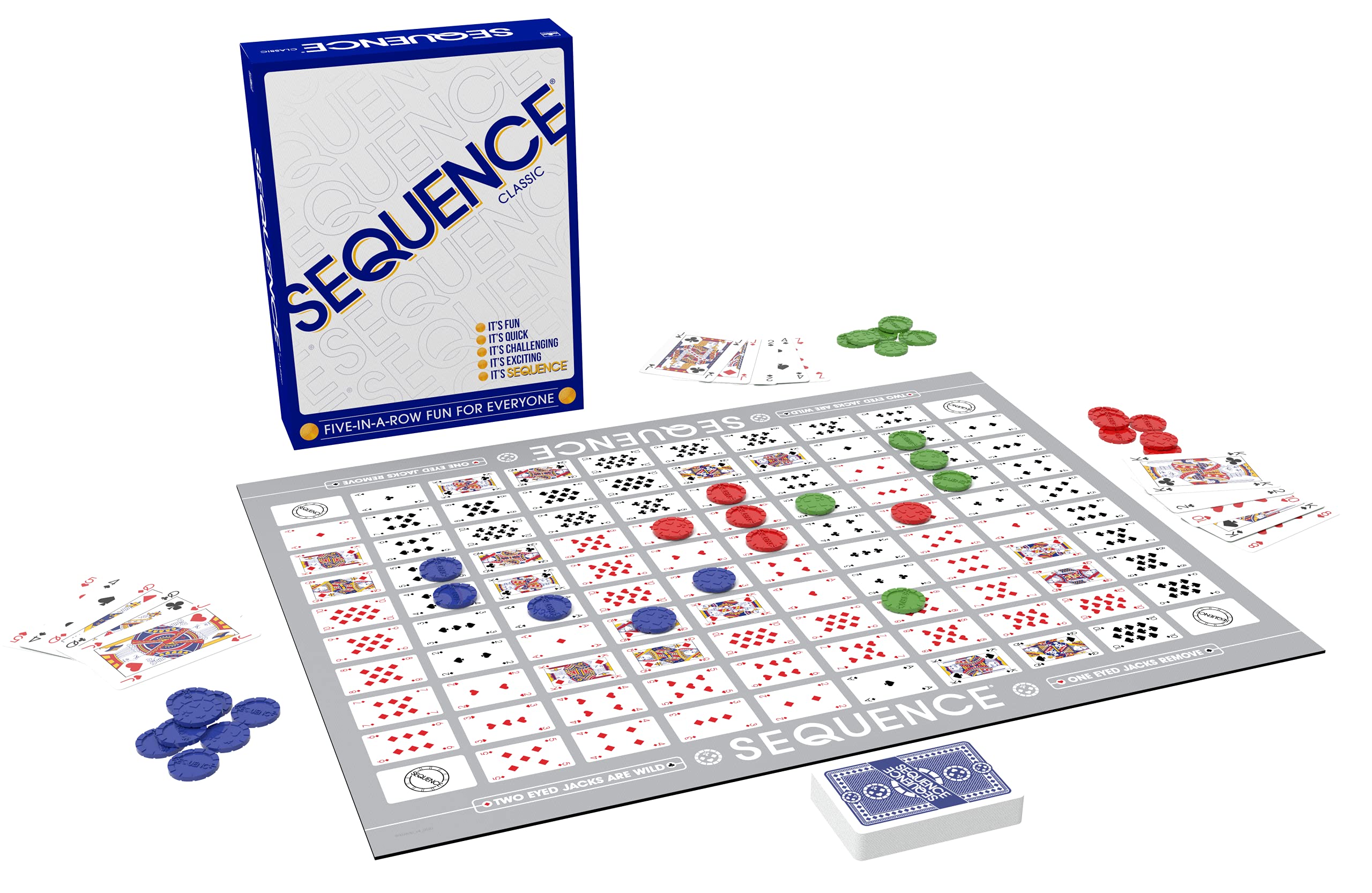 Sequence Fun Family Strategy Game Board Game 7