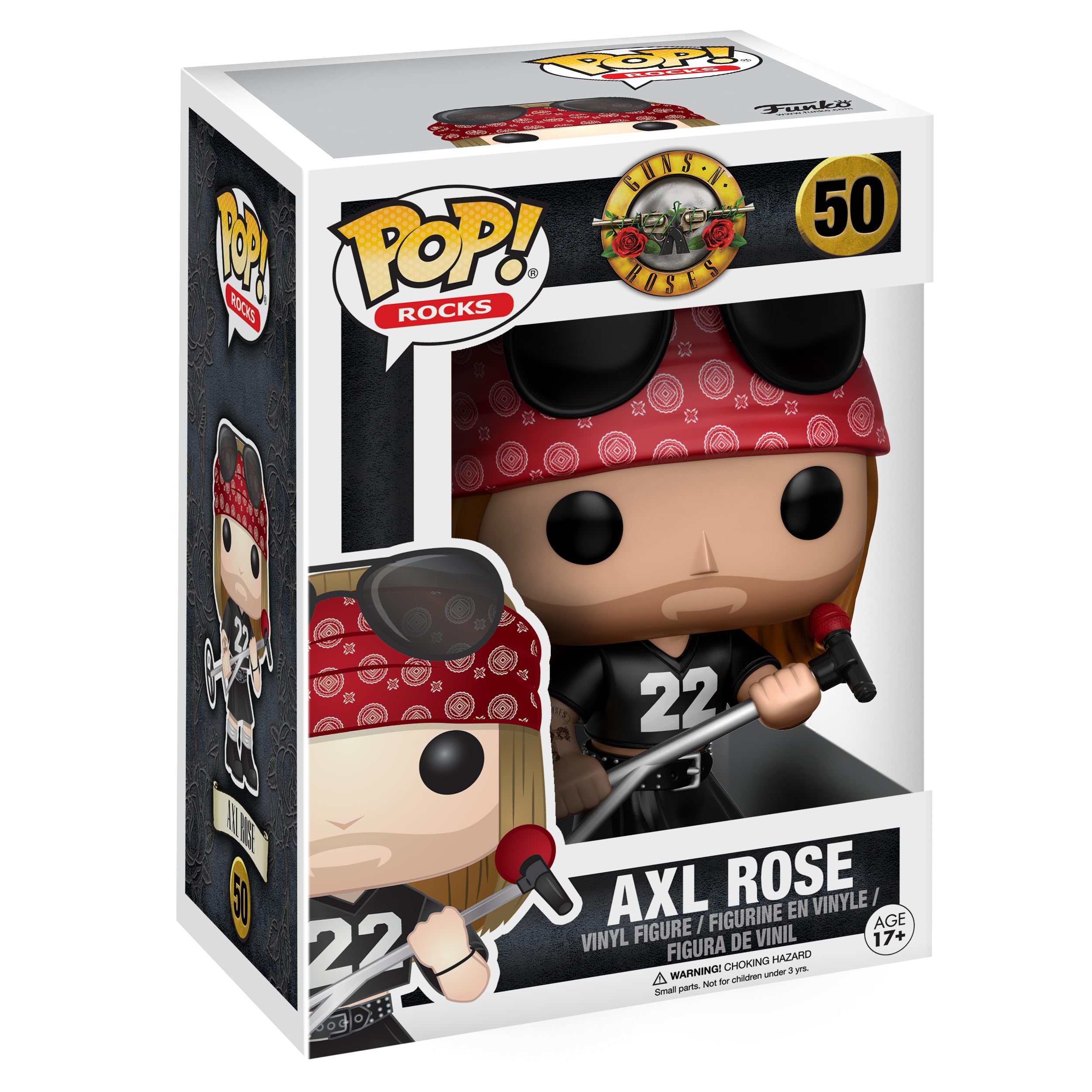 Funko POP! Rocks: Axl Rose - Collectable Vinyl Figure | 3.75 Inches | Model 10688 1