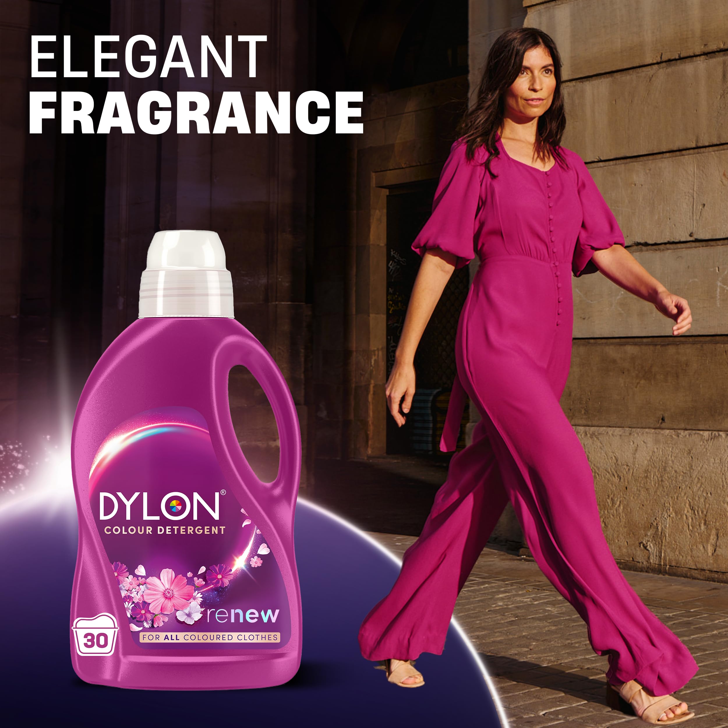 Dylon Blossom Liquid Laundry Detergent - Revitalises Colours & Renews Fibres | 30 Wash Loads | 1.5L 4