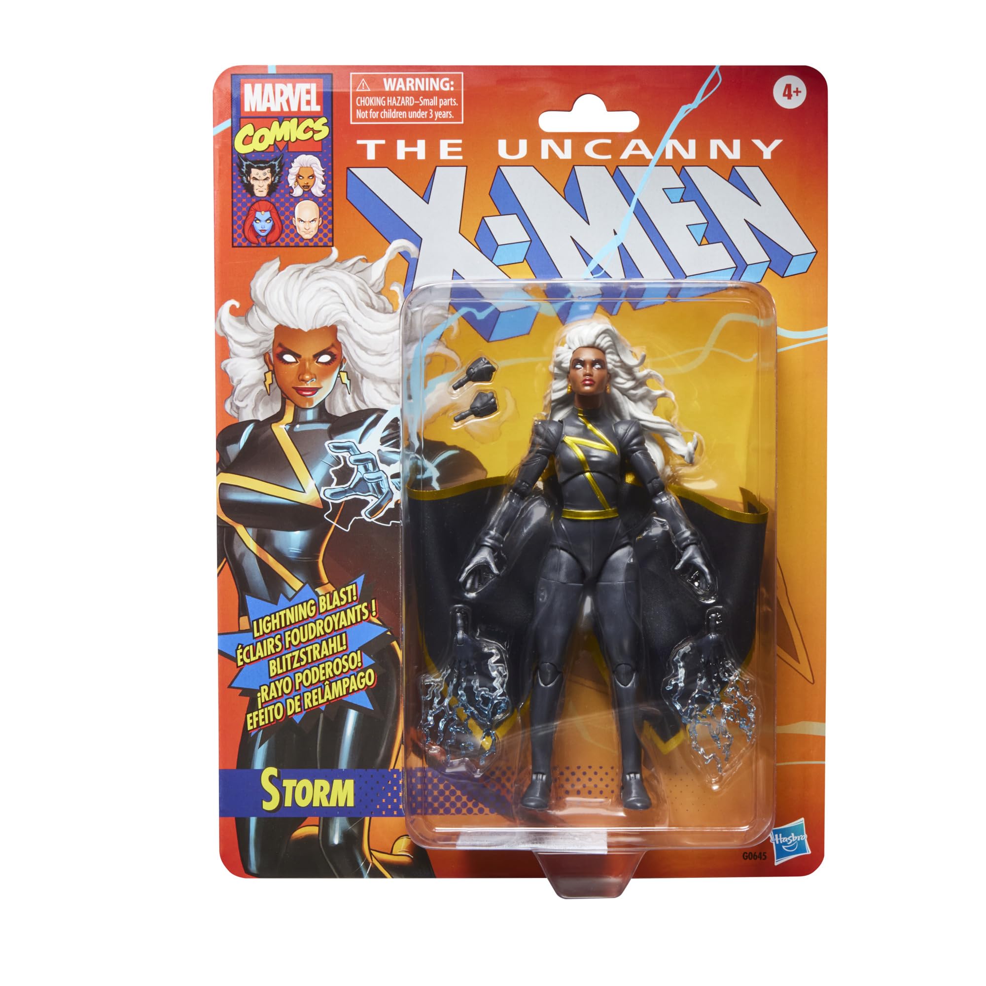 Marvel Legends Series Storm Action Figure - 6 Inch (15 cm) Scale | Comics-Inspired | Hasbro 2
