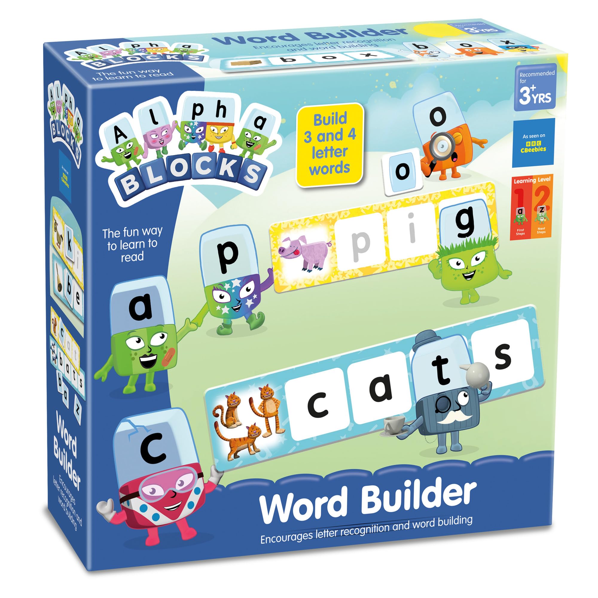 Alphablocks Word Builder Learning Game - Educational Card Game for 3+ Year Olds 1