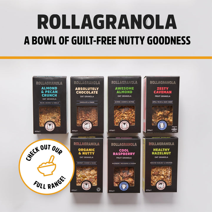 Rollagranola - Awesome Almond Oat Granola 400g