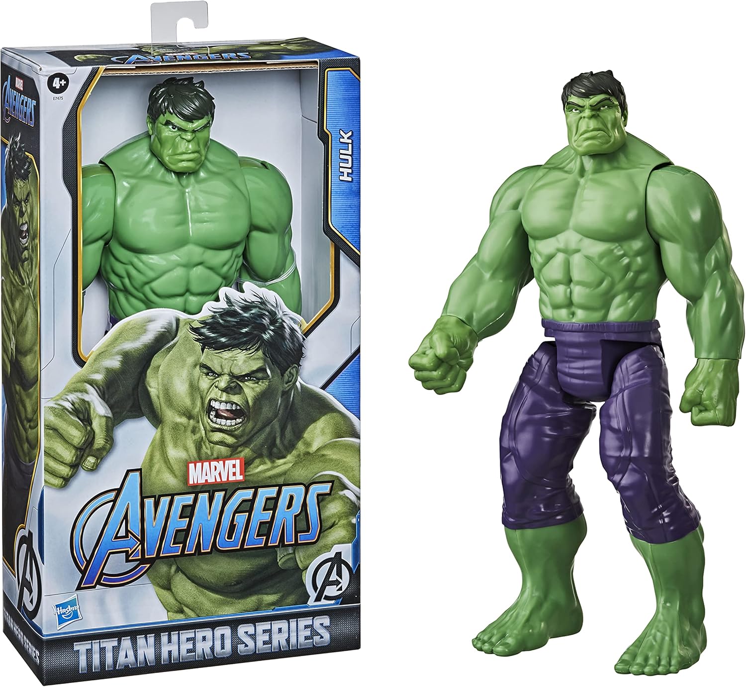 Marvel Avengers Titan Hero Series 30-cm Hulk Action Figure - Blast Gear Compatible 1