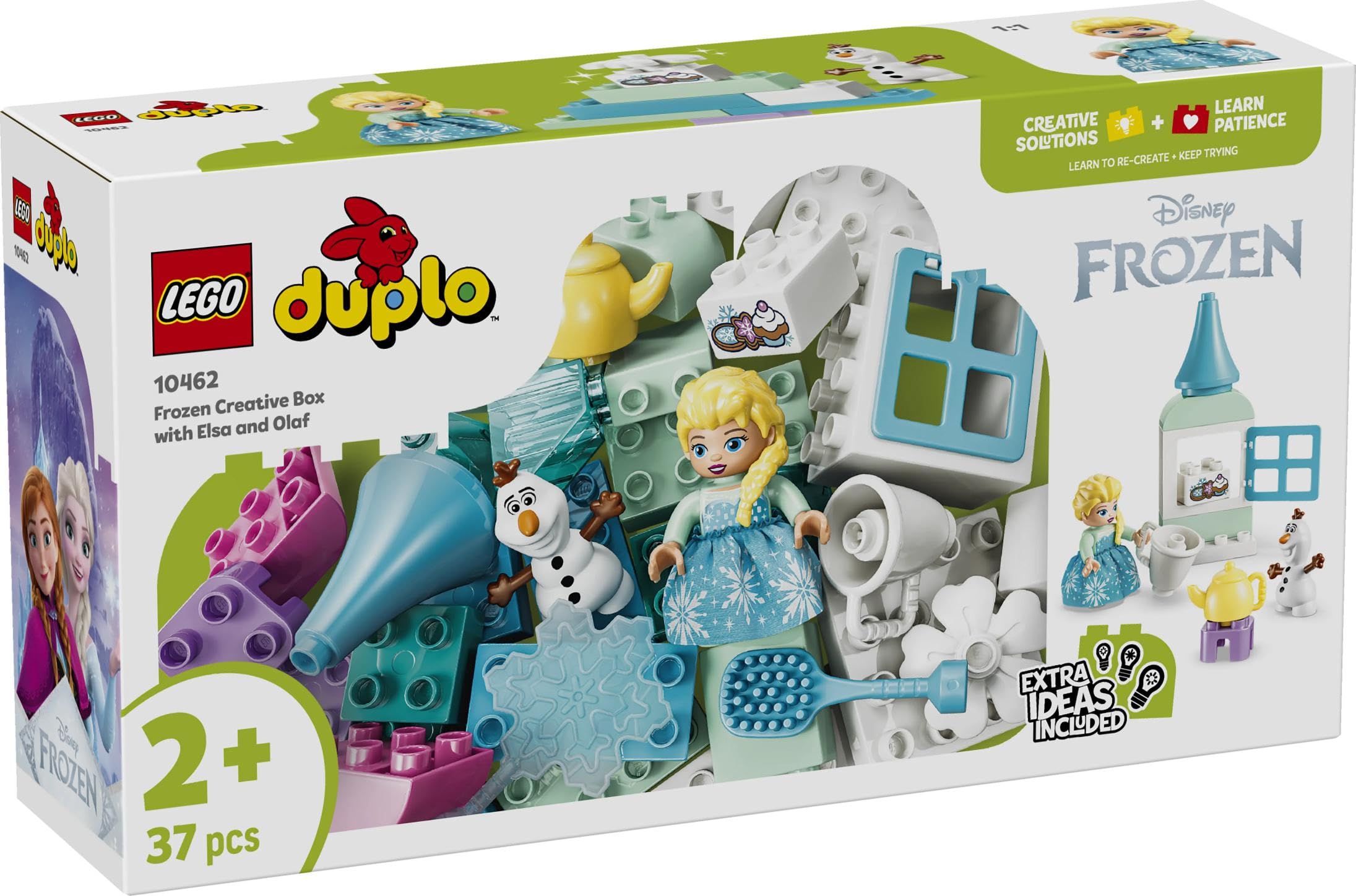 LEGO DUPLO Disney Frozen Creative Box 10462 with Elsa and Olaf | 37 Pieces | Ages 2+ 6