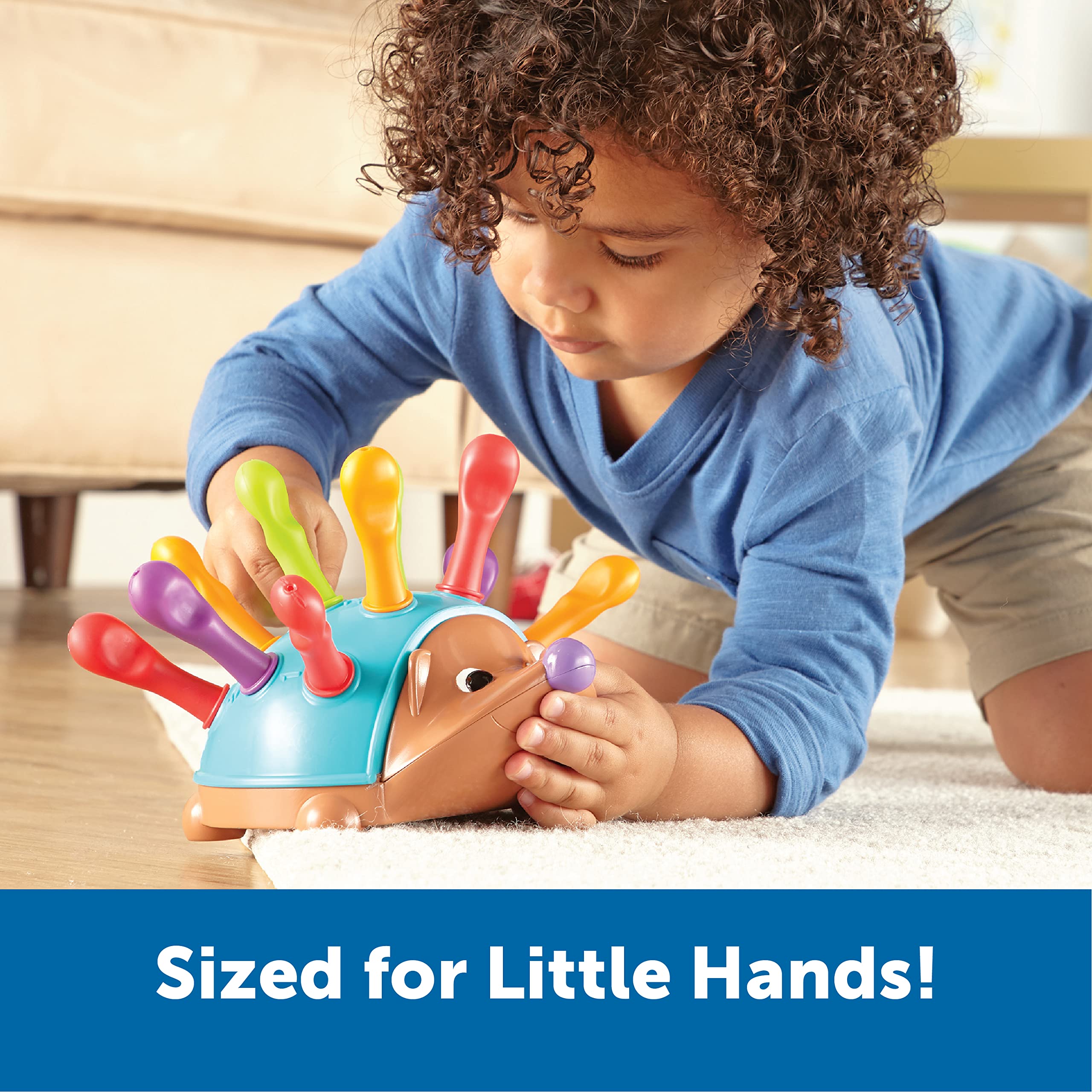 Learning Resources Spike the Fine Motor Hedgehog - Educational Peg Play Toy for Toddlers 18m+ 4