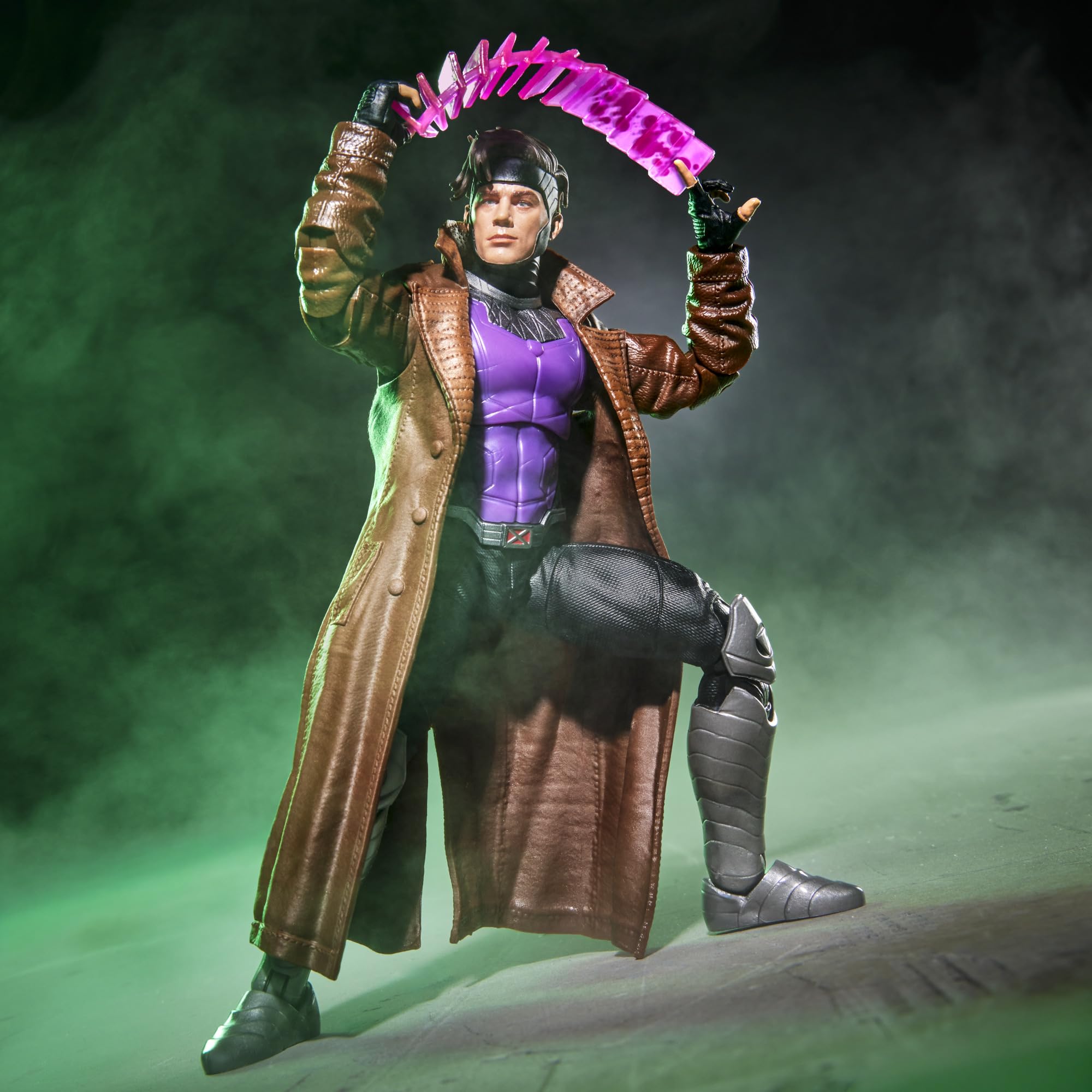 Marvel Legends Series Gambit Action Figure - 15cm Scale, 6 Accessories, Ages 4+ 4