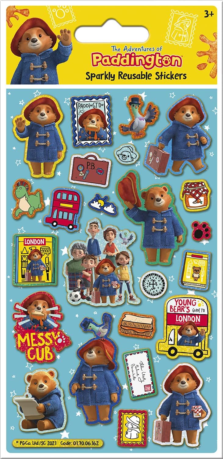 Paper Projects - The Adventures of Paddington Sparkly Stickers 1