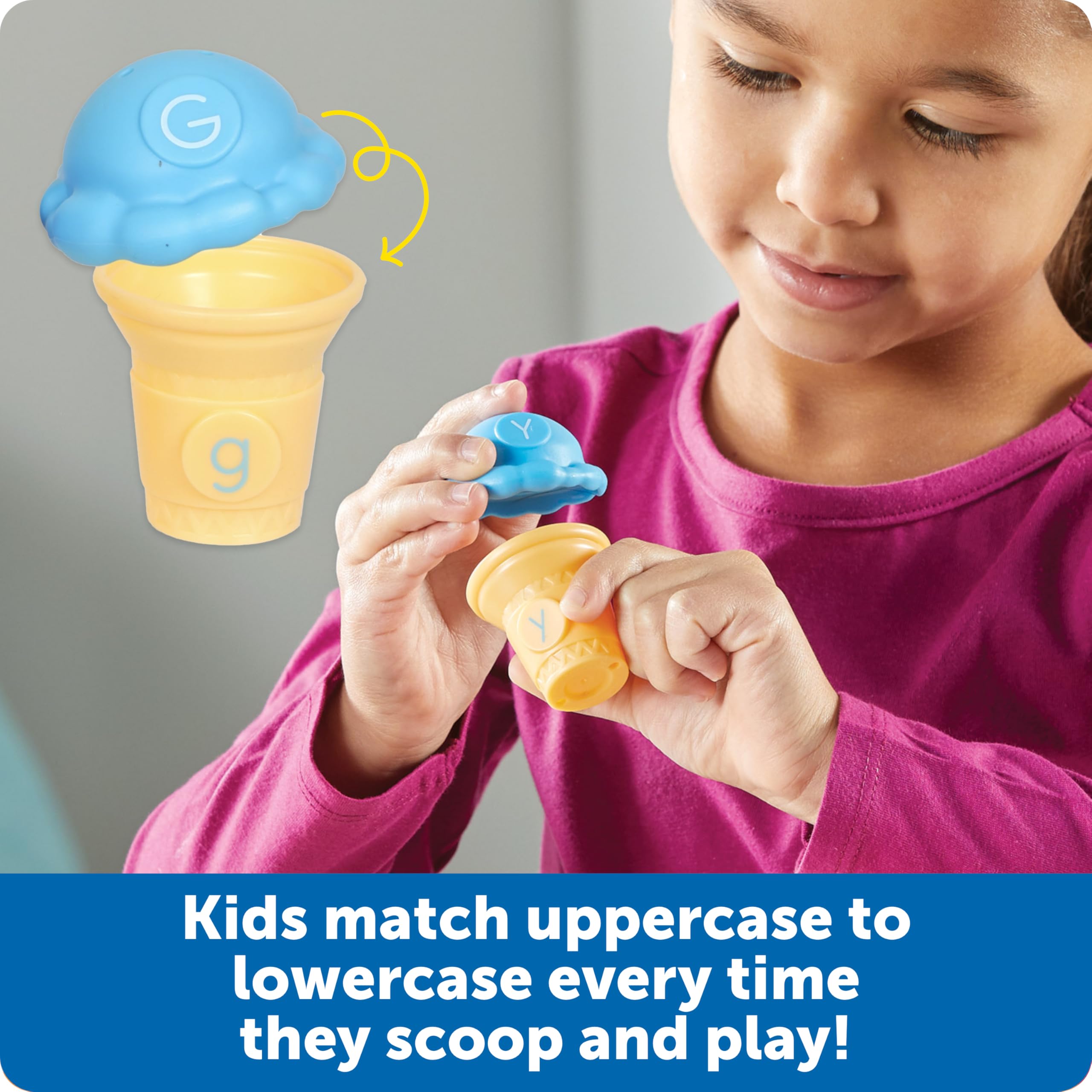 Learning Resources Mini Letter Scoops - Alphabet Learning Toy for 3 Year Olds 3