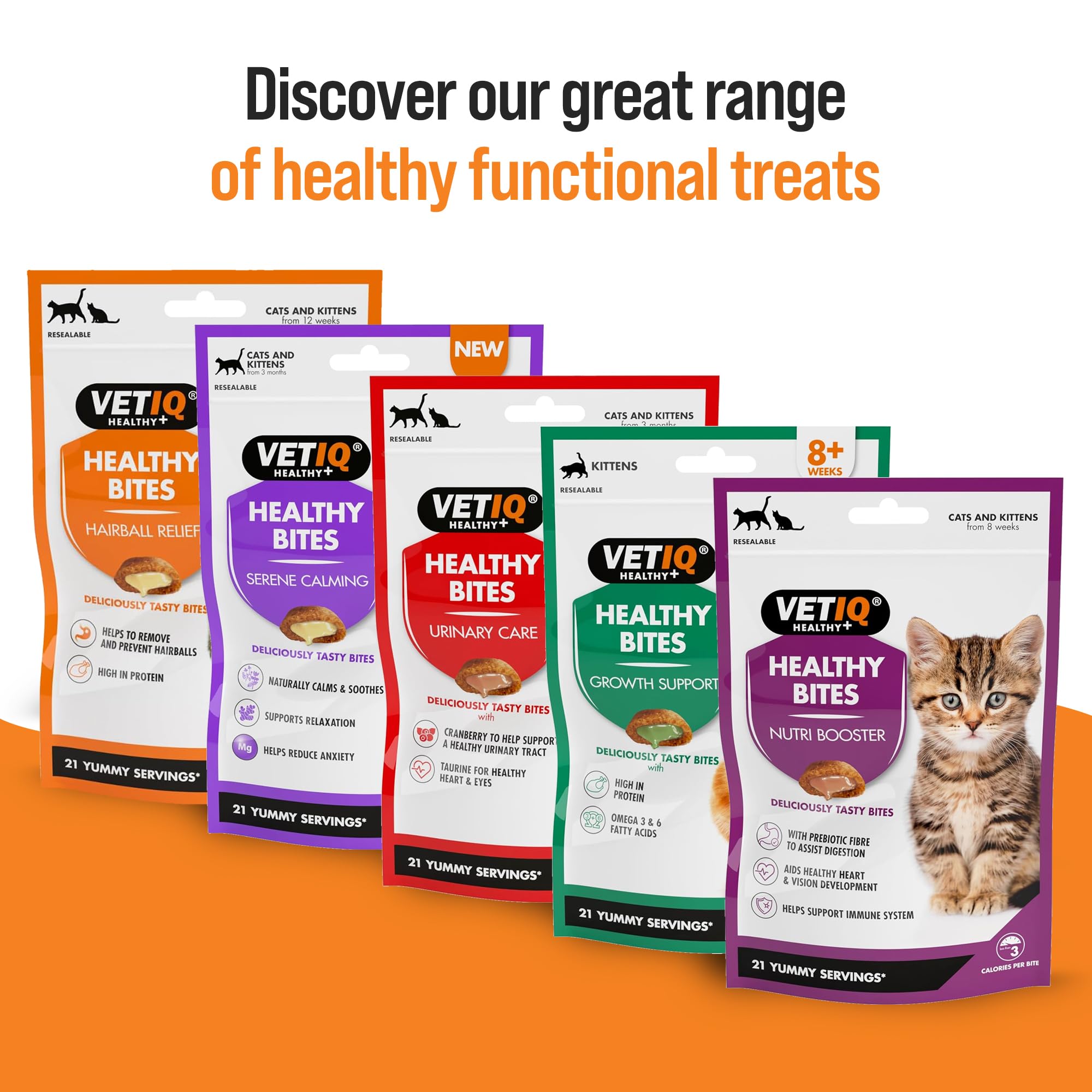 VETIQ Healthy Bites Denti-Care Treats - Promotes Dental Health & Fresh Breath | Duck Flavor | All Life Stages 5