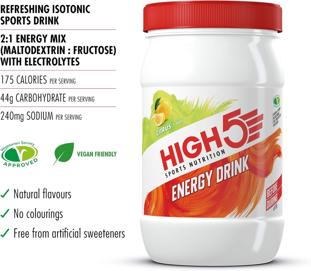 HIGH5 - Energy Hydration Drink Mix (1kg Jar)