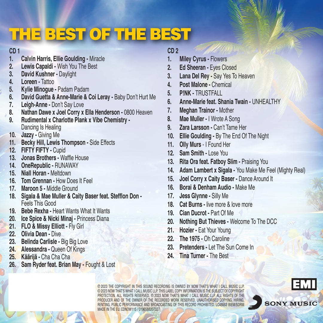 NOW That’s What I Call Music! 115 - 2CD Audio Compilation