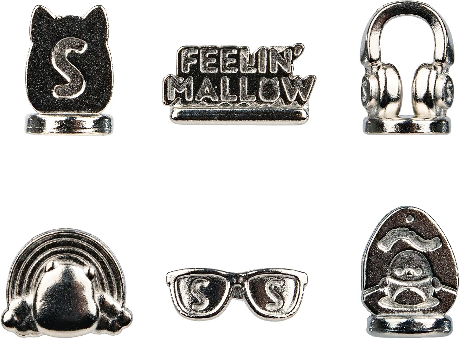 Squishmallows Monopoly Board Game Collector's Edition - Fifi the Fox & Cam the Cat Plush Included 6