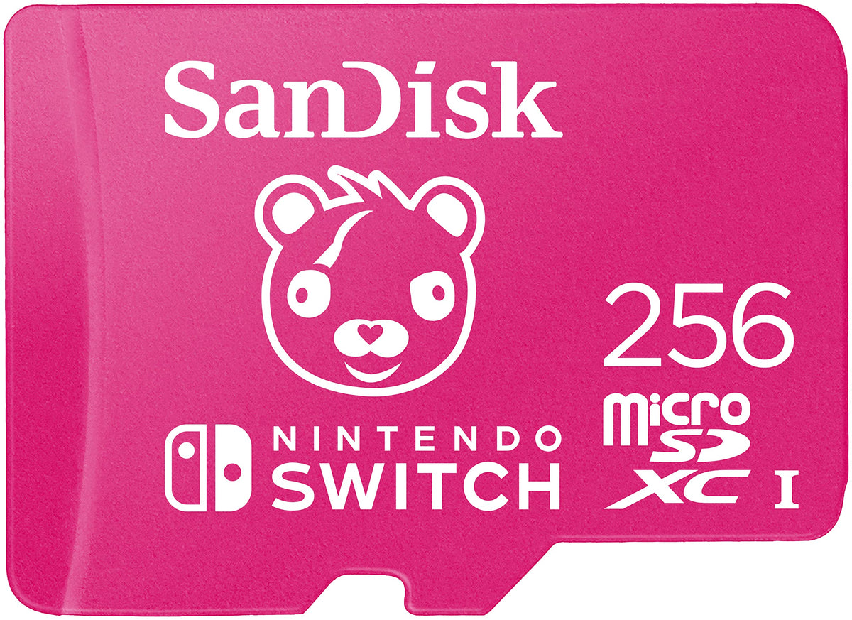 SanDisk 256GB microSDXC Card for Nintendo Switch - Fortnite Cuddle