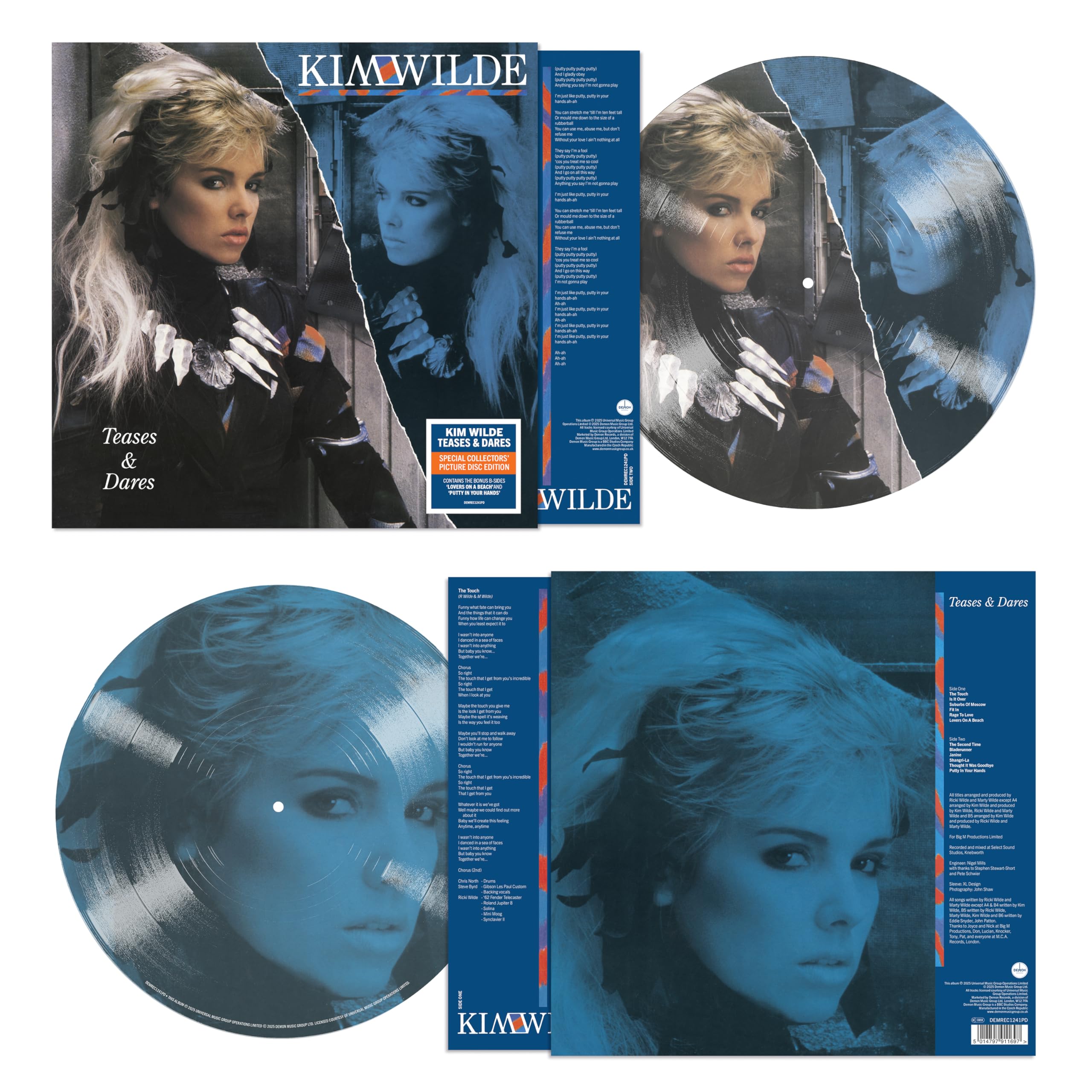 Kim Wilde - Teases & Dares [Picture Disc Vinyl]