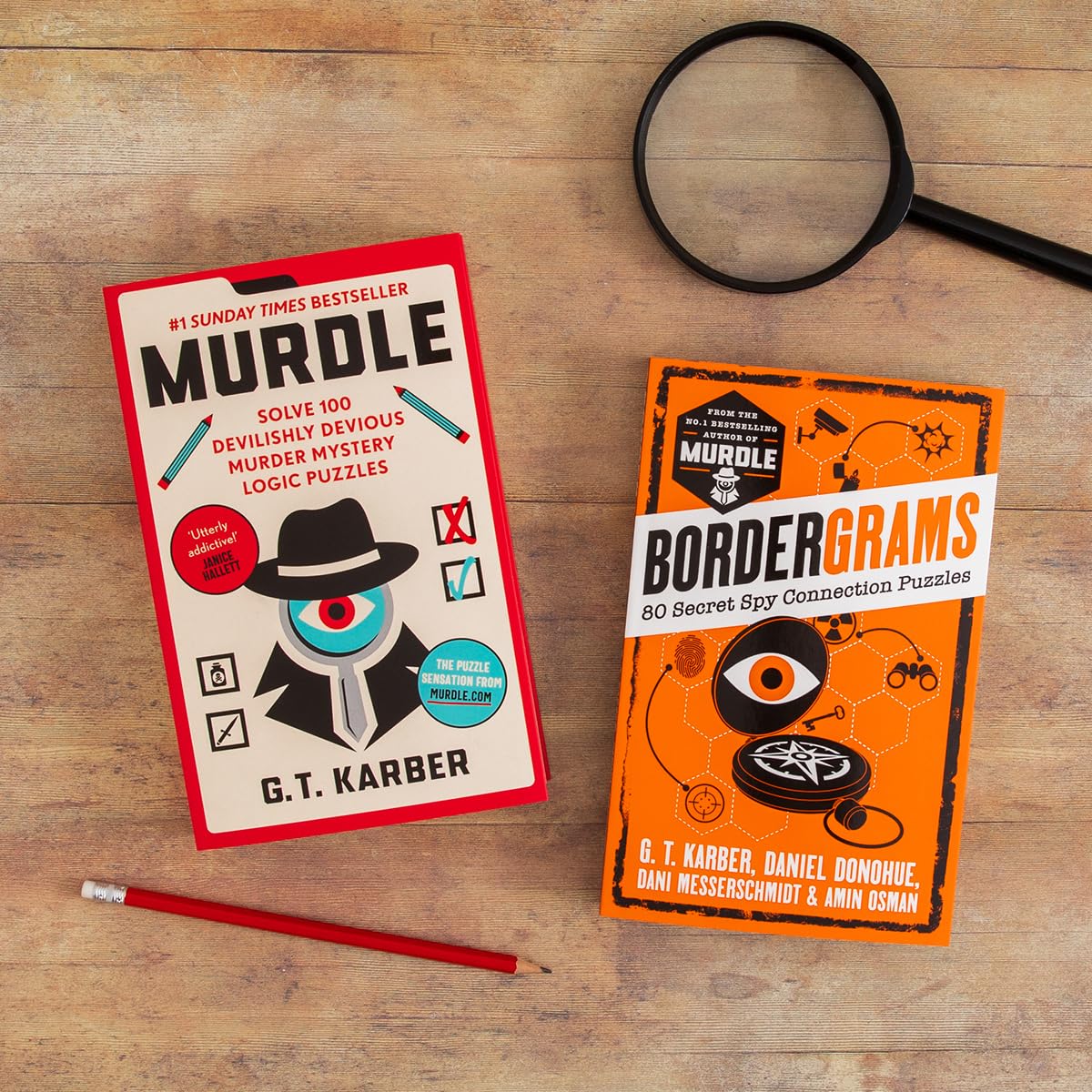 Bordergrams: 80 Secret Spy Conundrums by G. T. Karber | Paperback | 256 Pages 6