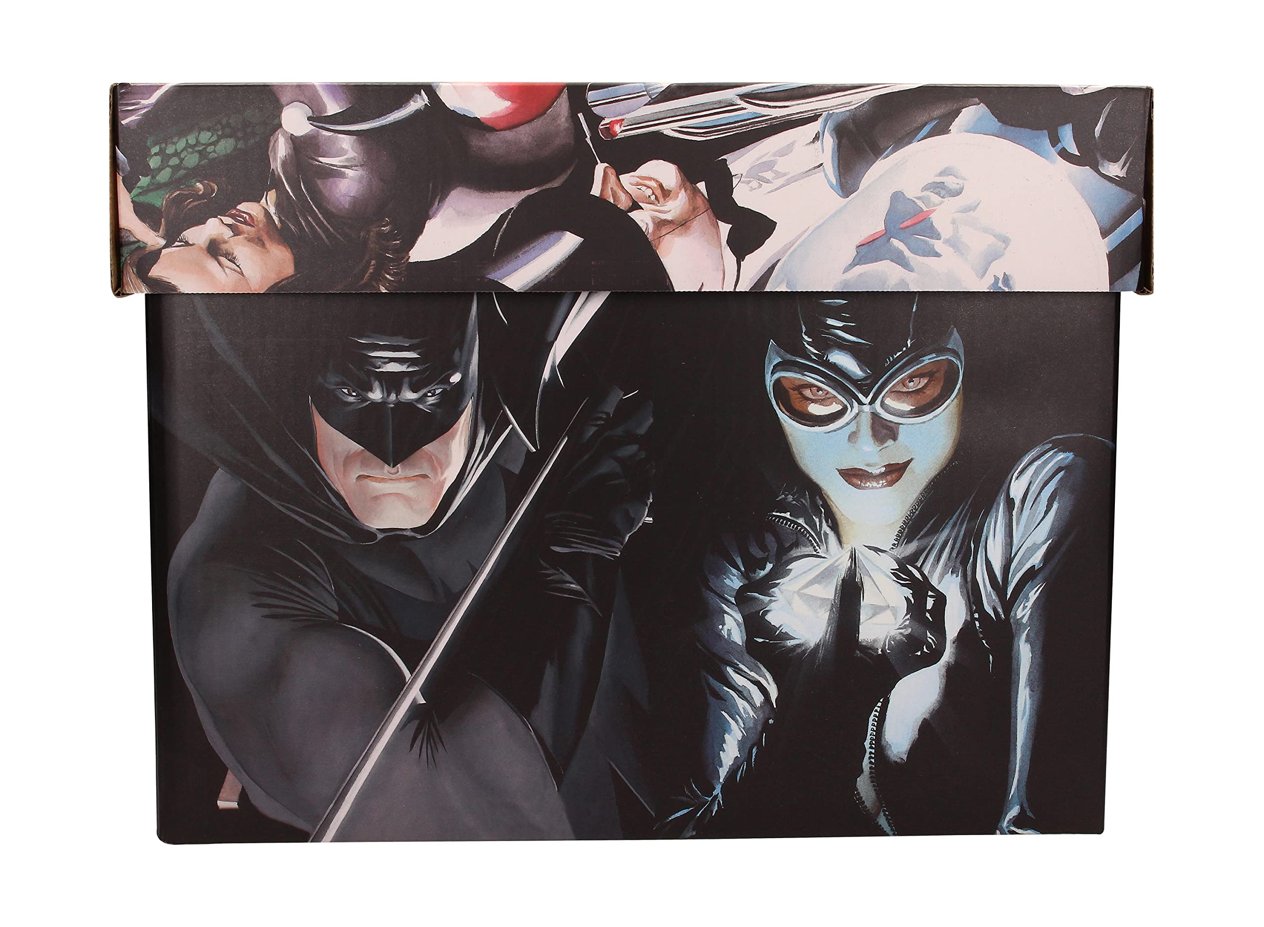 SD Toys DC Comics Alex Ross Inspired Storage Box | Black Plastic | Shatterproof 2