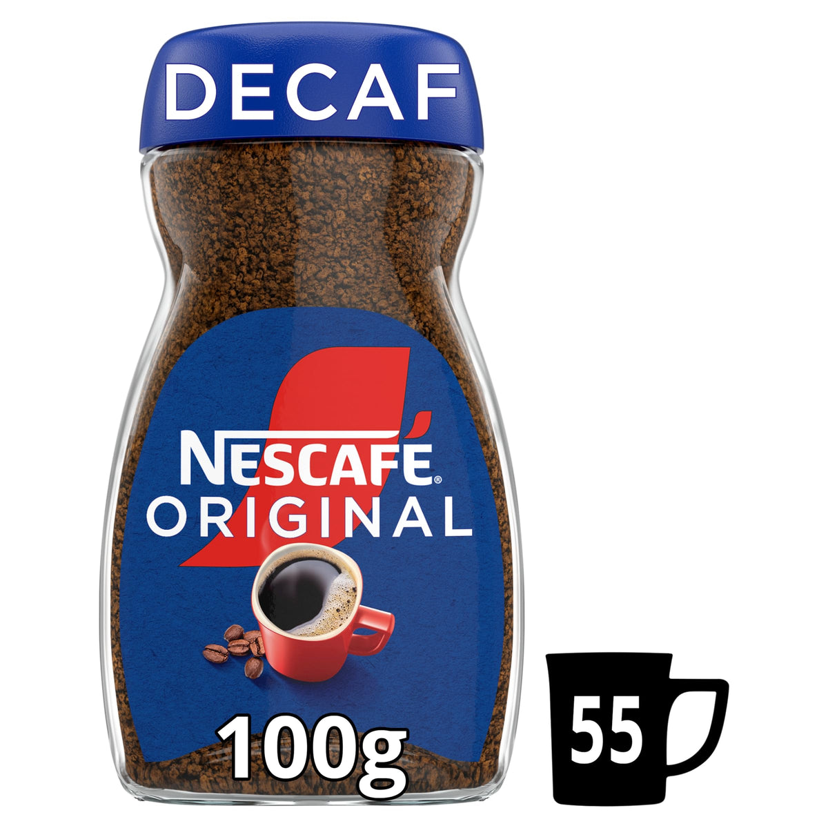 NESCAFÉ Original Decaffeinated Instant Coffee - 100 g