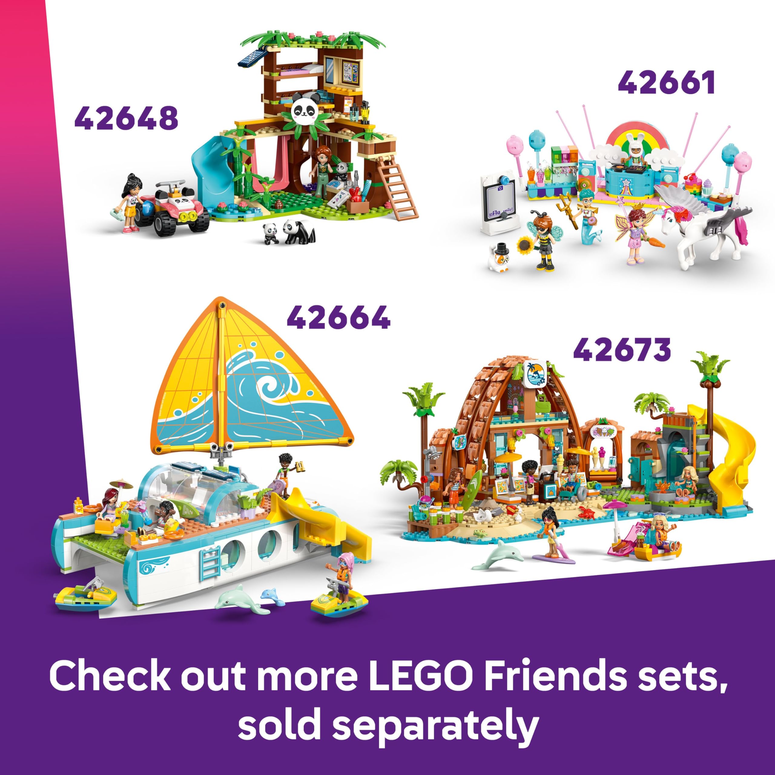 LEGO Friends Plant Café & Flower Shop Building Set - Ages 9+ | 4 Mini Dolls | Multicolor 7