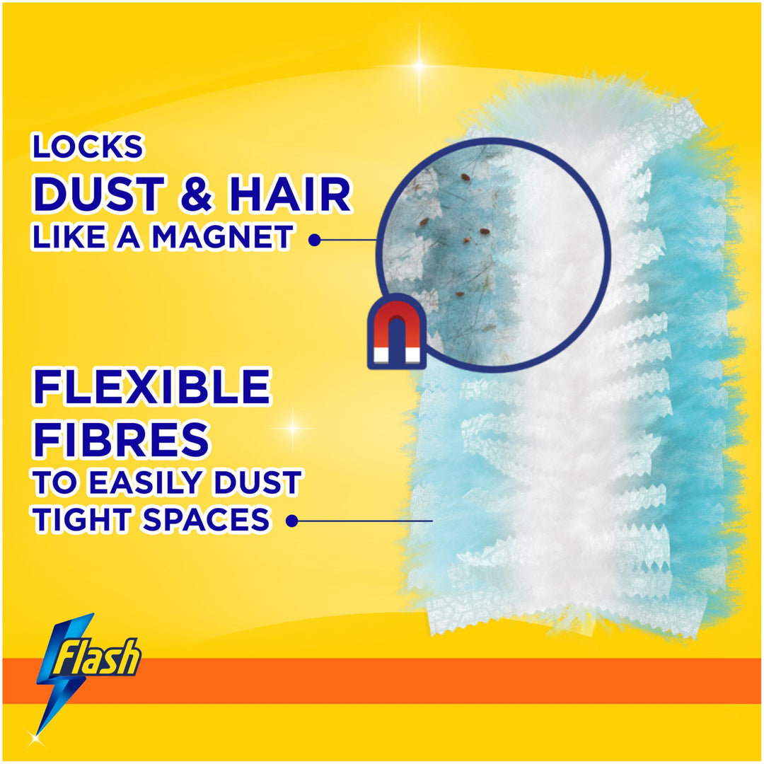 Flash - Dust Magnet Refills Fluffy Dusters 54 Pack (18x3)
