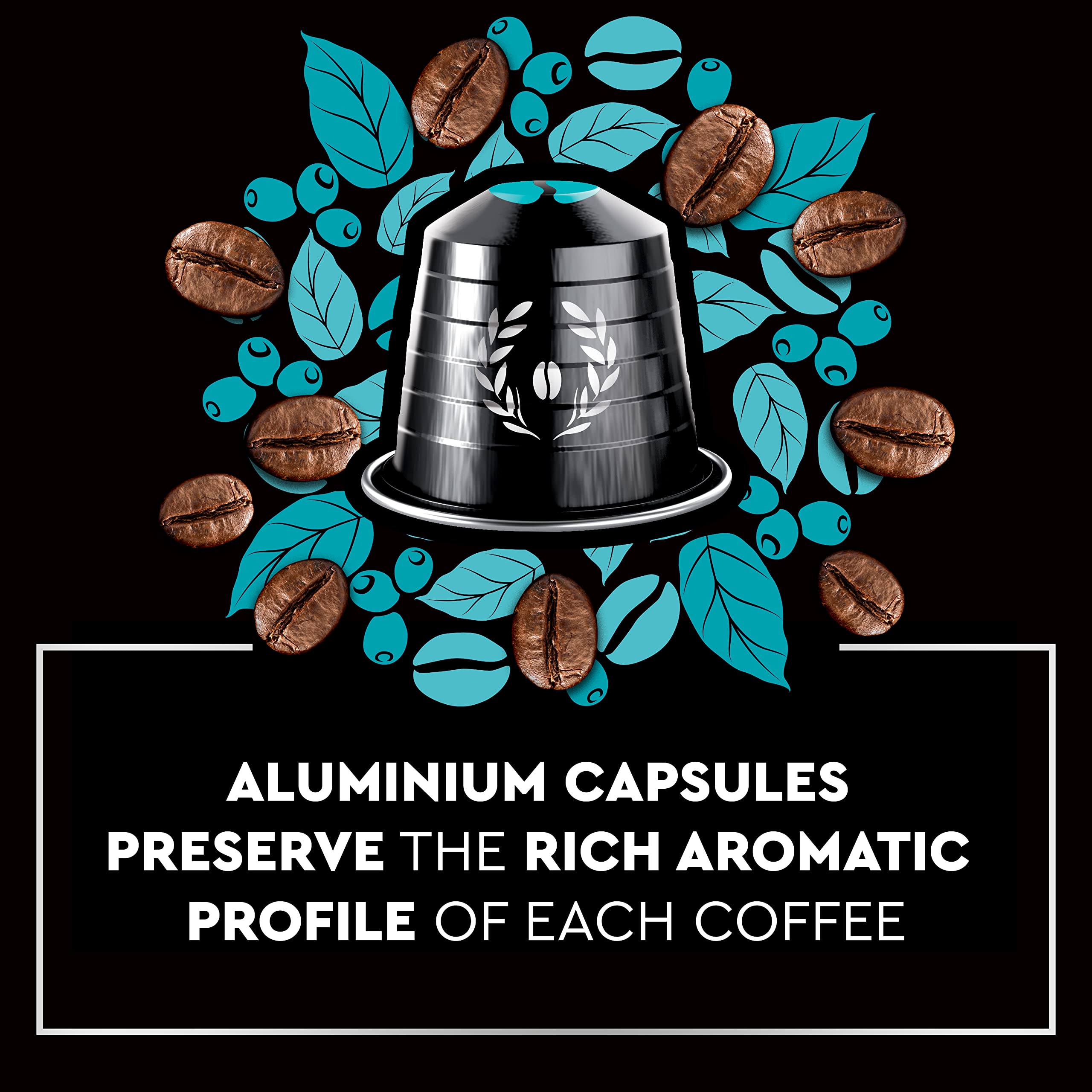 Carte Noire Espresso Classique Nespresso Compatible Aluminium Capsules, 60 Count Pack 7