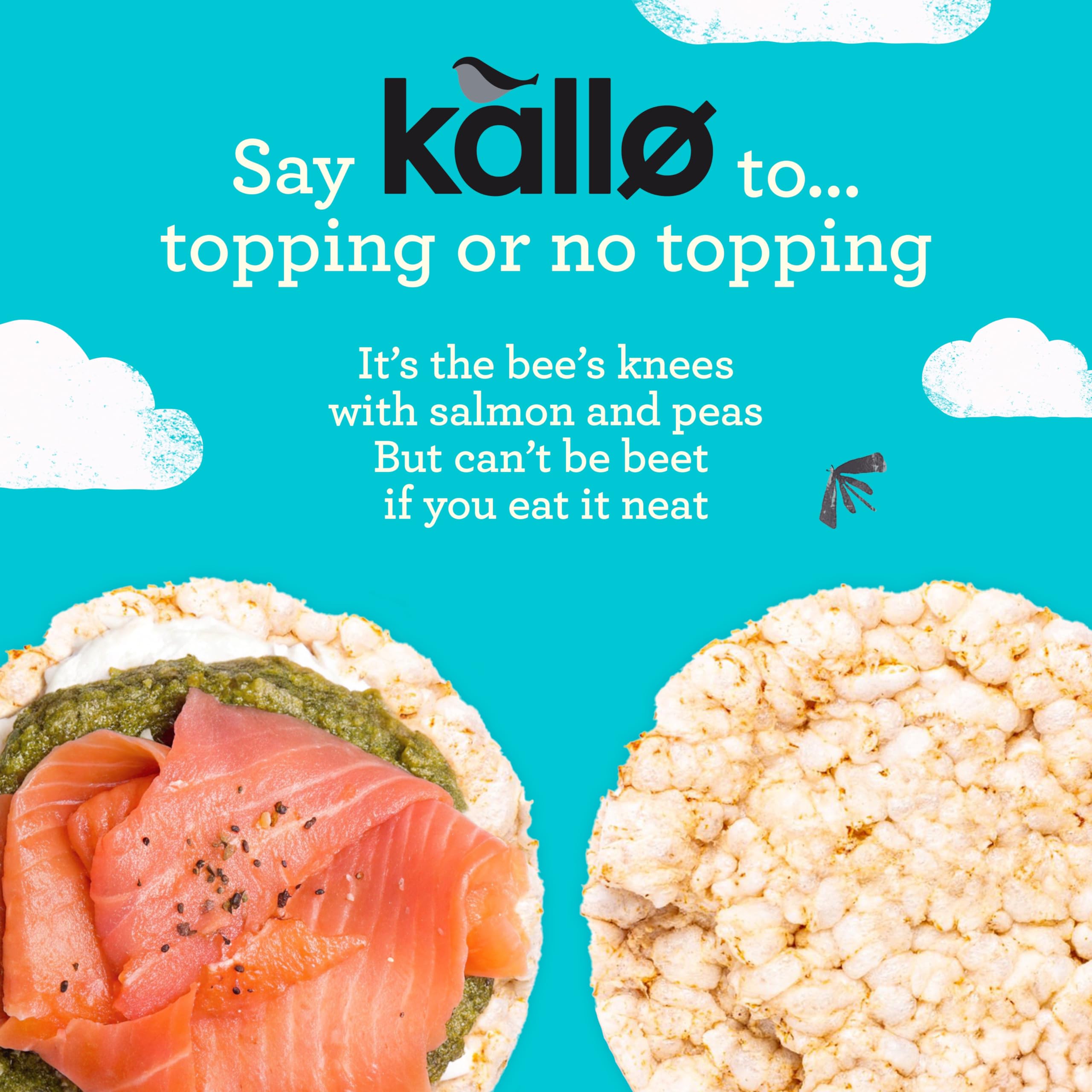 Kallo Protein Packed Lentil Cakes - High Protein, Gluten Free, Vegan Snack | 100g 5