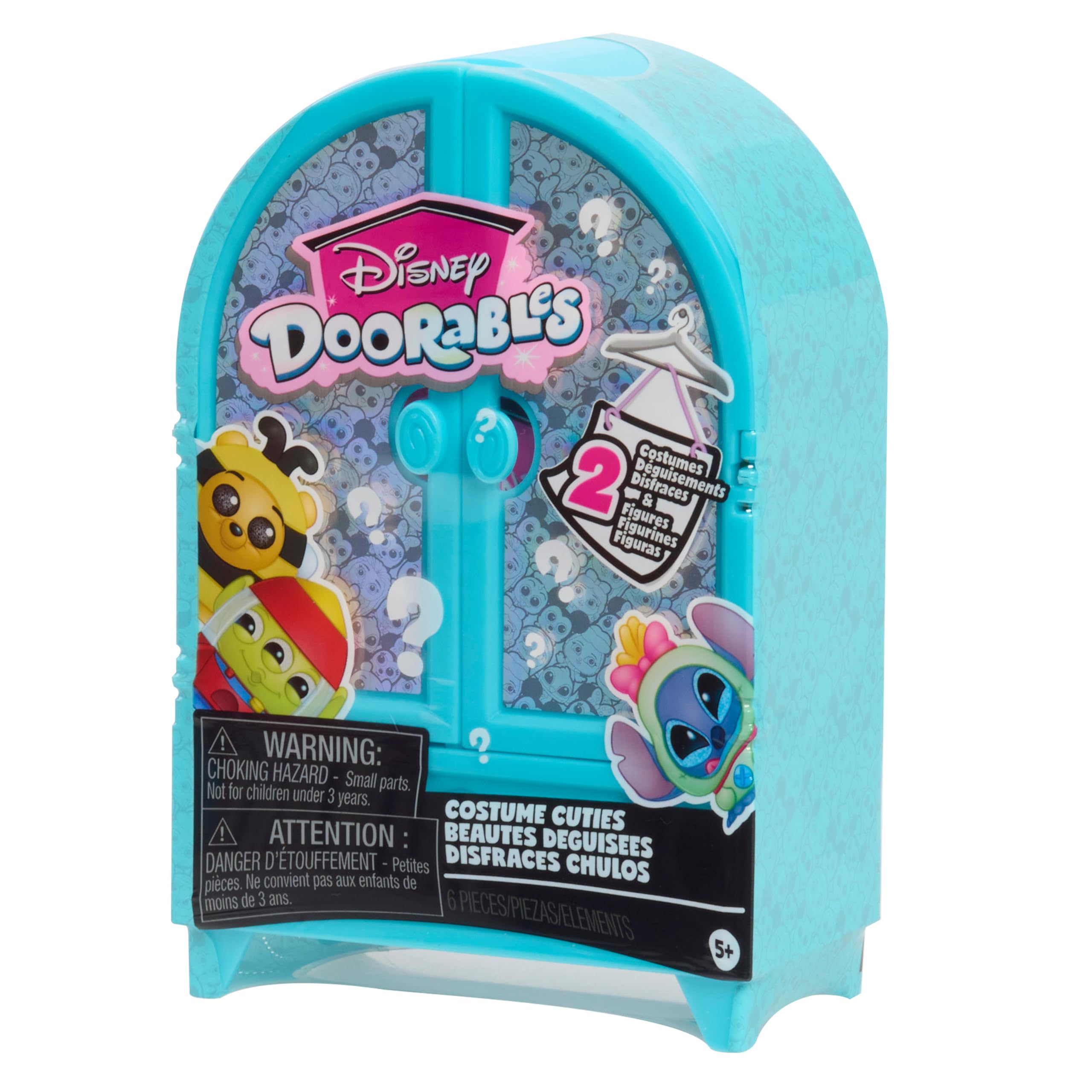 Just Play Disney Doorables Costume Cuties - Stitch, Tigger, Pooh & Alien Collectible Figures (50018) 1