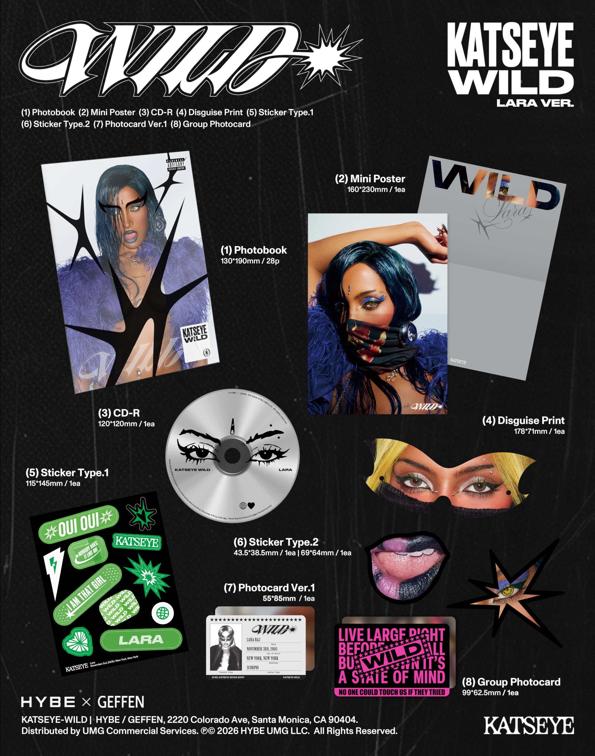 KATSEYE - WILD [CD] 2