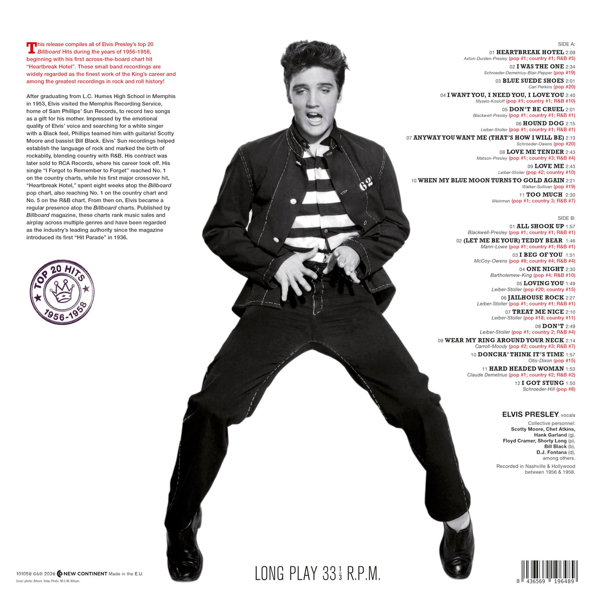 Elvis Presley - Classic Billboard Hits [Limited Edition Red Vinyl]