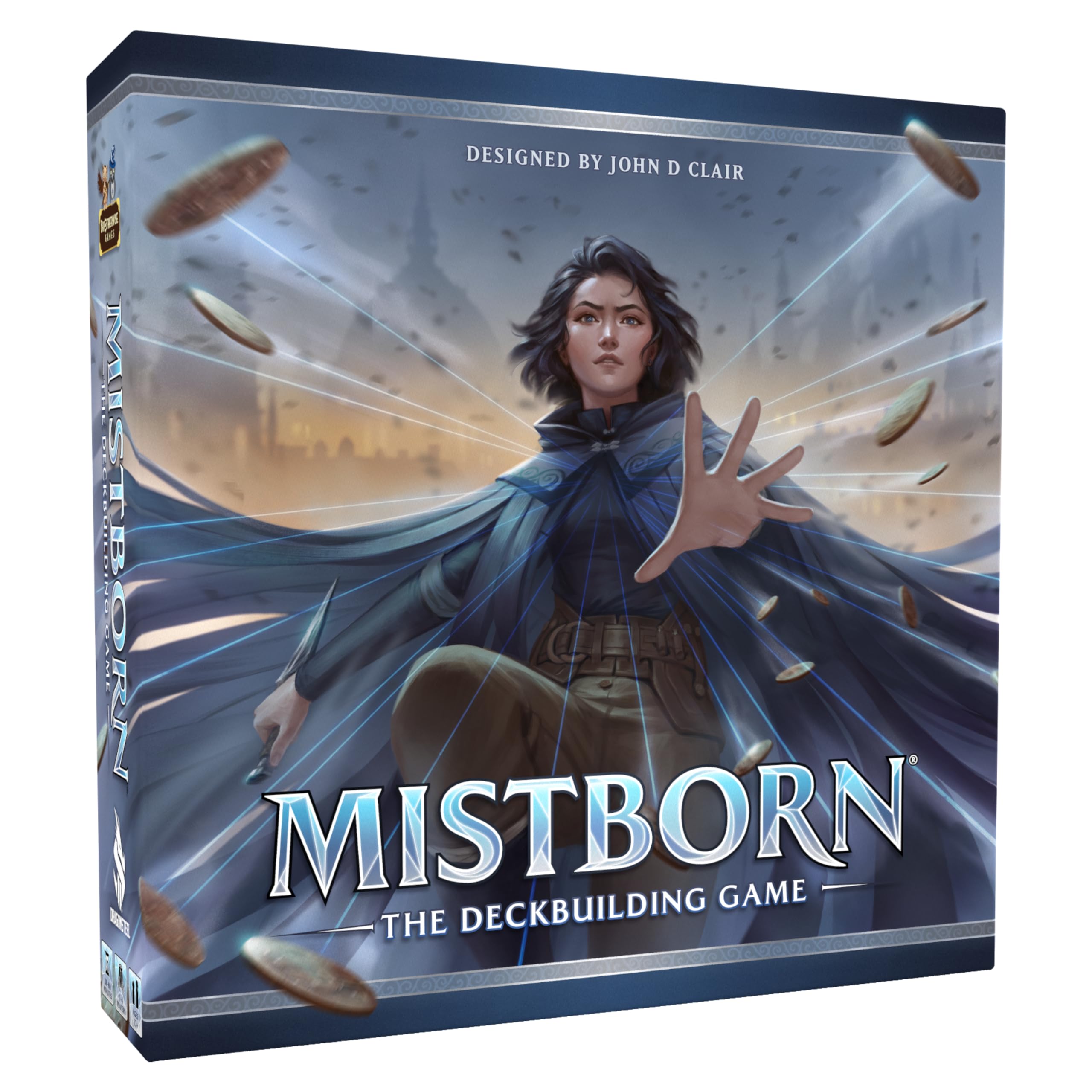 Brotherwise Games Mistborn Deckbuilding Game - 1 to 4 Players | English | Resin 1