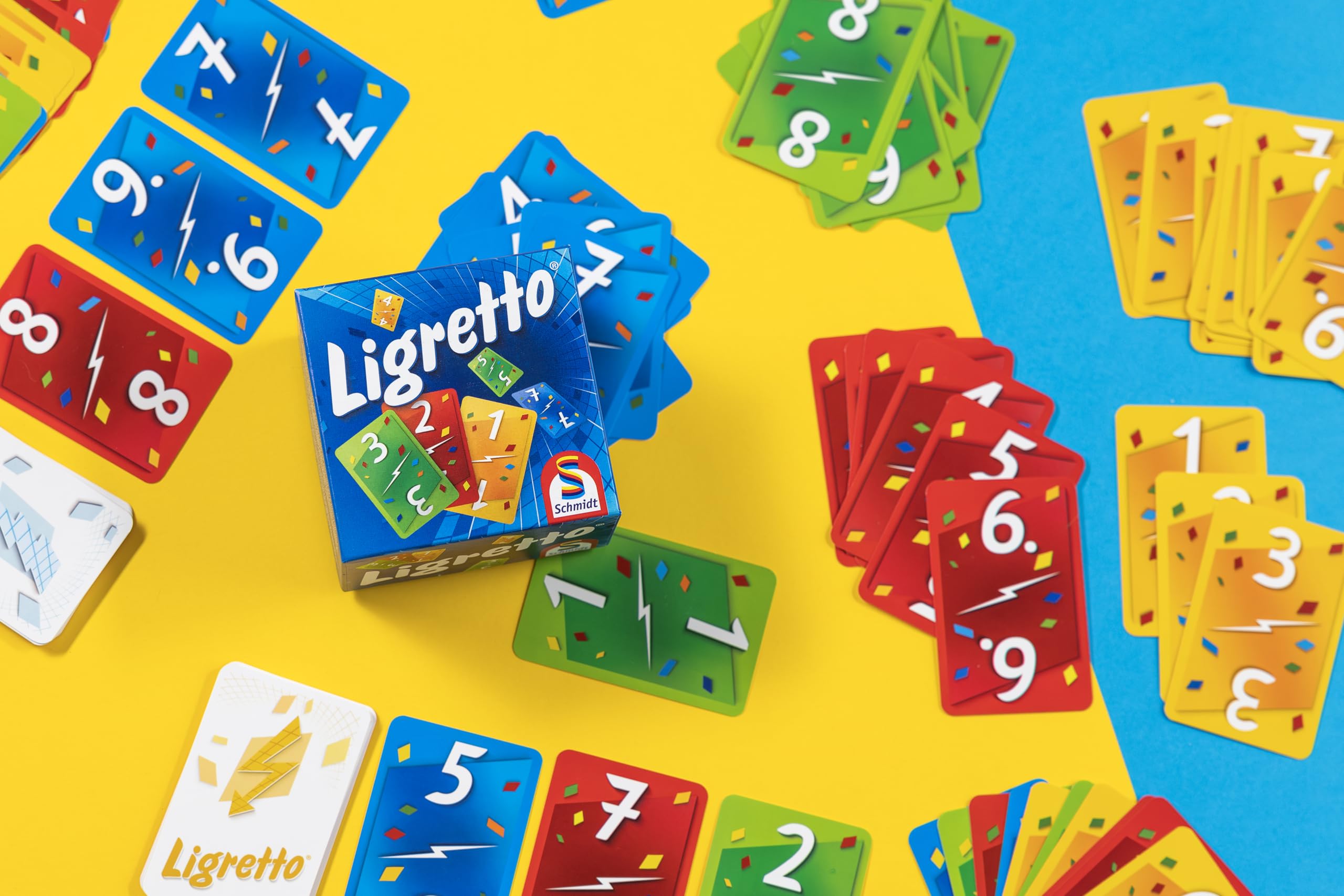 Schmidt Ligretto Blue Card Game | Ages 8+ | 2-4 Players | 15 Min Playtime 4