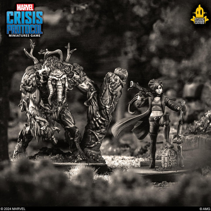 Atomic Mass Games Marvel Crisis Protocol: Elsa & Man-Thing Character Pack (AMGCP186)