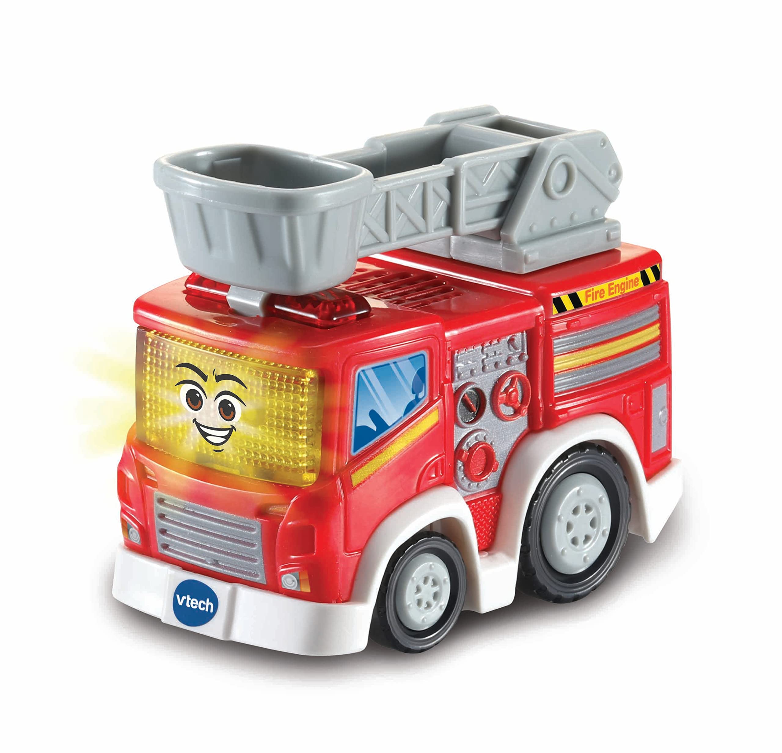 VTech Toot-Toot Drivers Fire Station Playset with Interactive SmartPoint Fire Engine | Ages 1-5 5