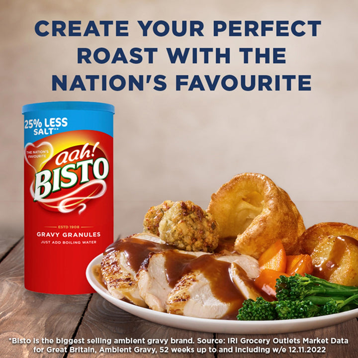 Bisto - Gravy Granules Reduced Salt, 450g