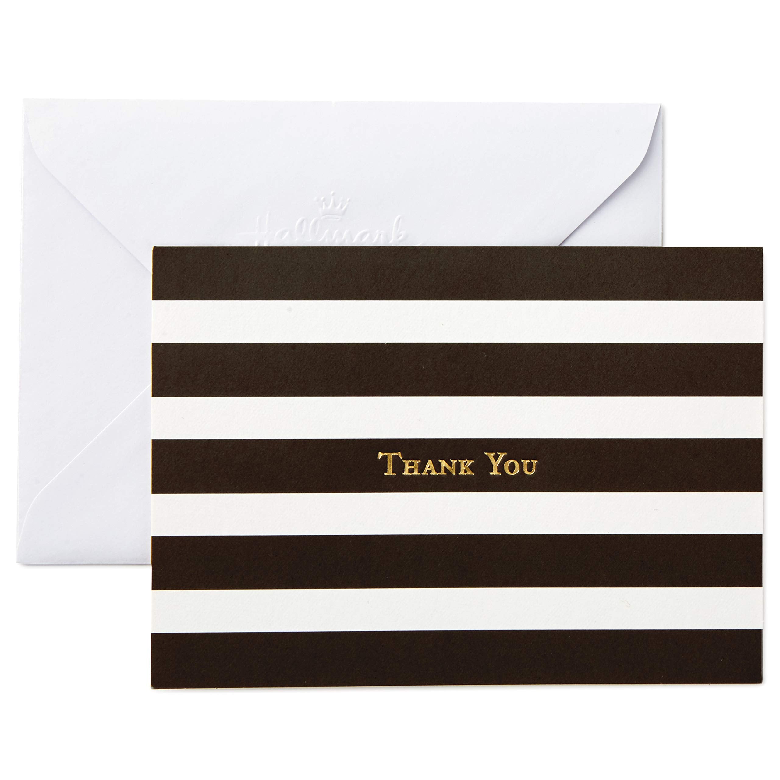 Hallmark Thank You Cards Multipack - 40 Cards with Gold Foil | 14cm x 10.2cm 2