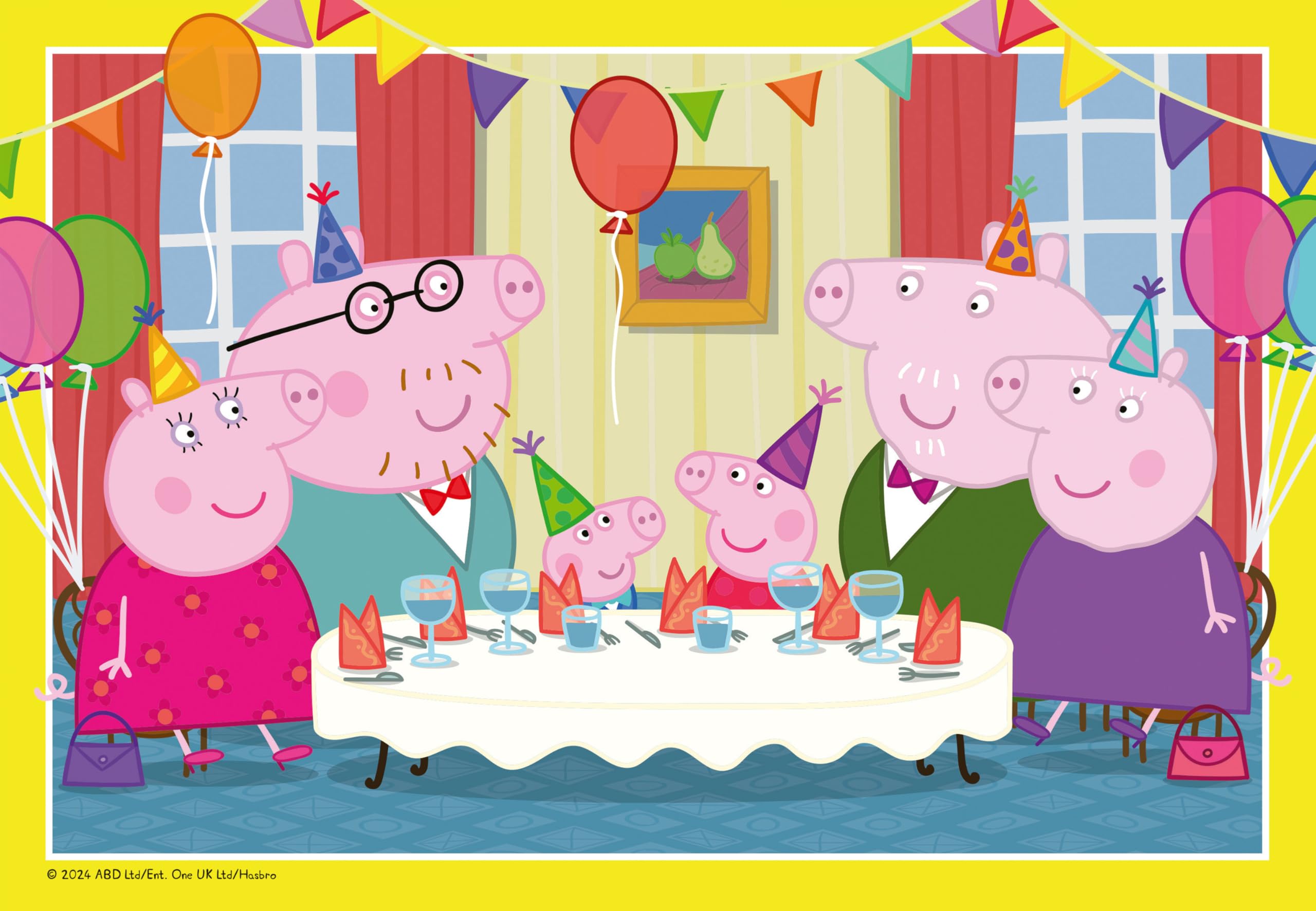 Ravensburger Peppa Pig 2x 12 Piece Jigsaw Puzzles for 3 Year Olds | 26x18cm 2