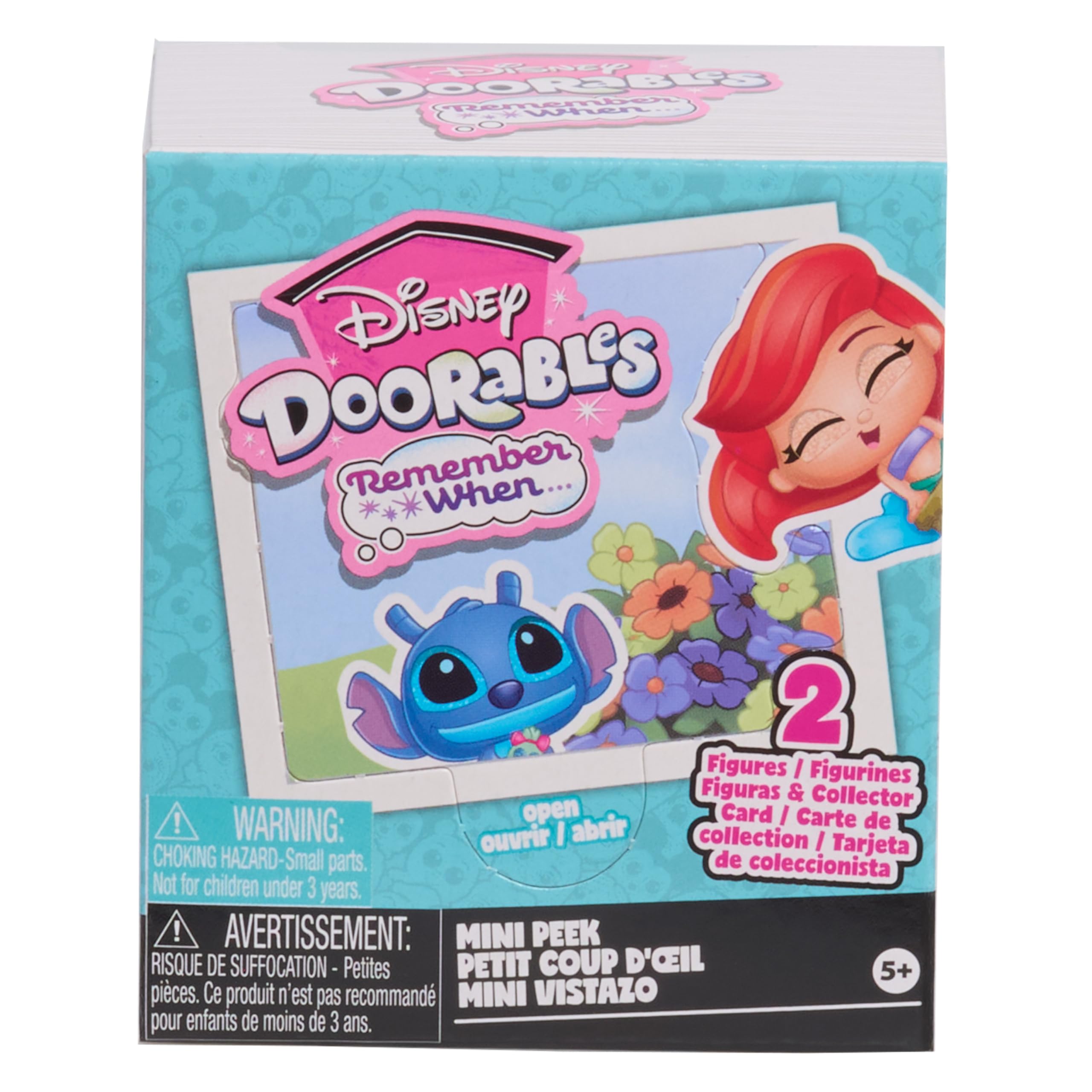 Just Play Disney Doorables Remember When Lil’ Moments Mini Peek Playset | 2 Figures | Ages 5+