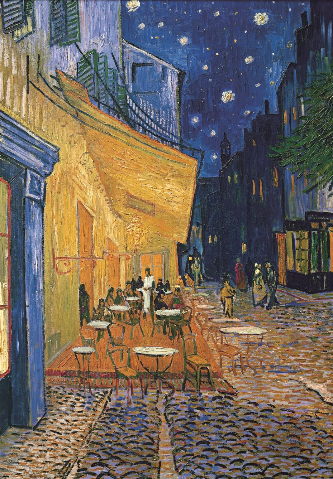 Clementoni Museum Quality Puzzle - Cafe Terrace at Night Jigsaw Puzzle | 1000 Pieces | 70 x 50 cm