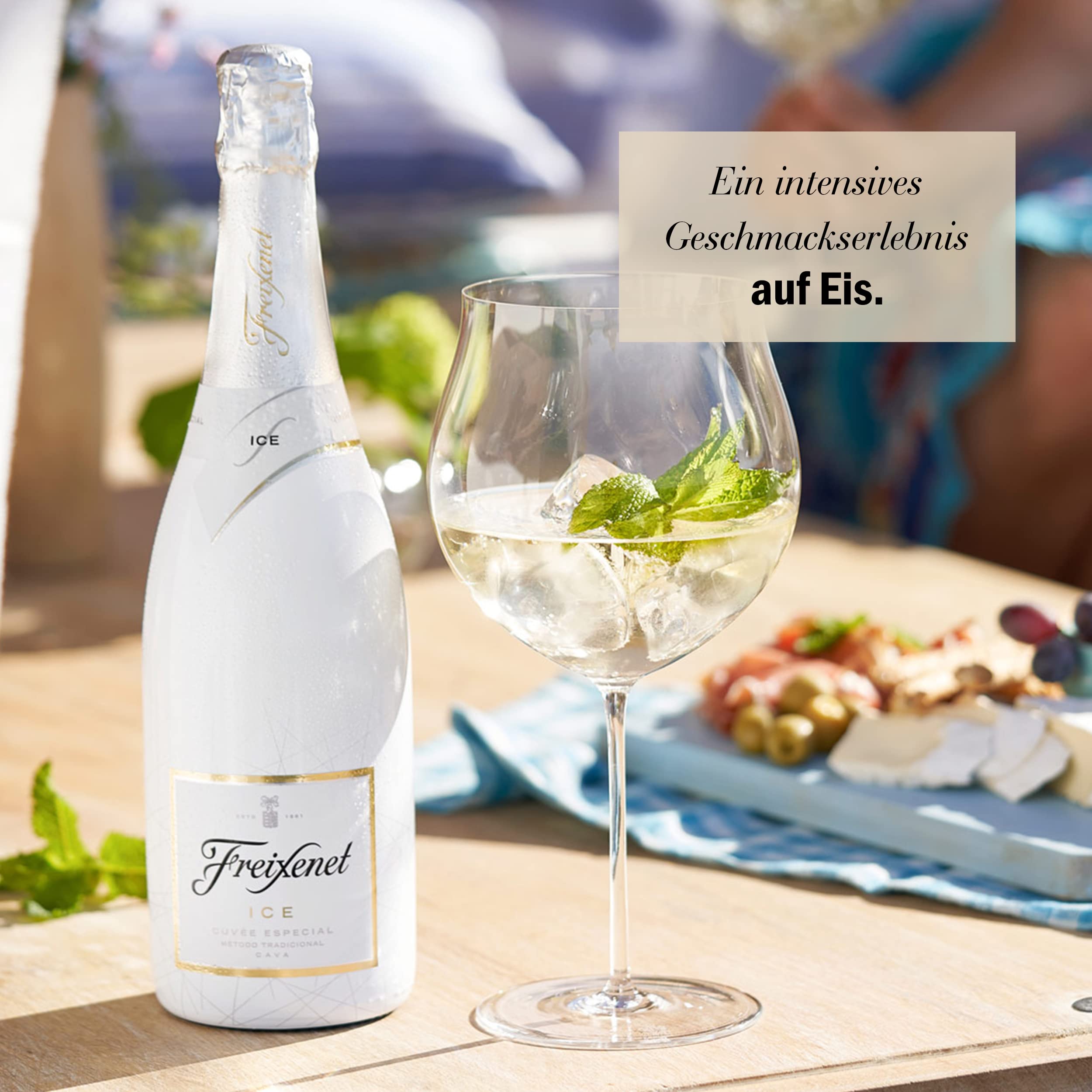 Freixenet Ice Cuvée Especial Semi Seco Cava White Wine | 75cl Bottle | Spain
