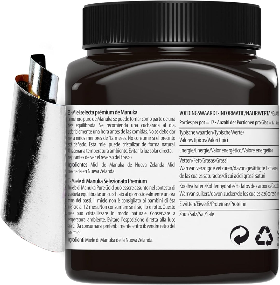 Pure Gold Manuka Honey 300+ MGO Certified 250g