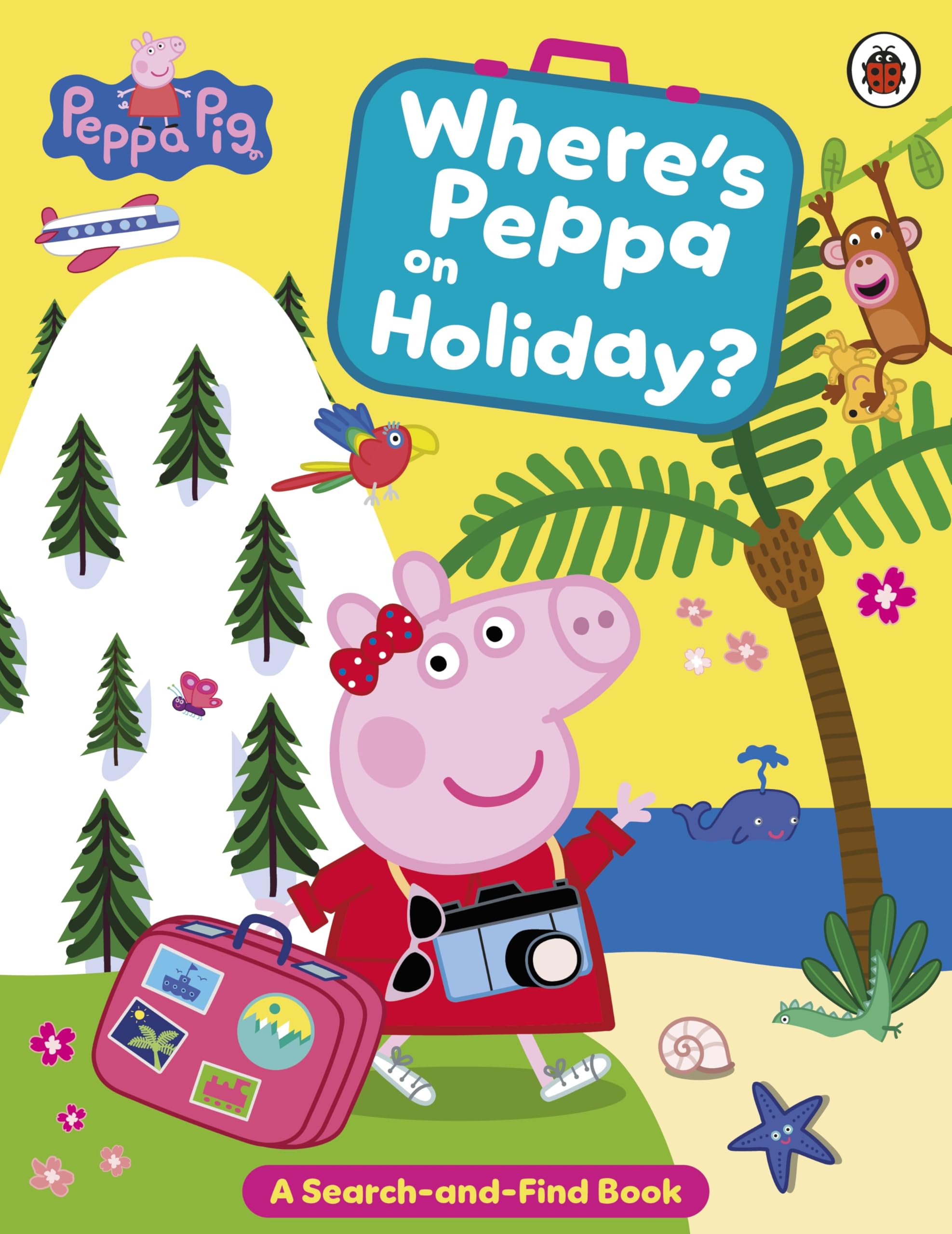 Ladybird Peppa Pig: Where's Peppa on Holiday? - Search-and-Find Book | Ages 3-6 | 32 Pages 1