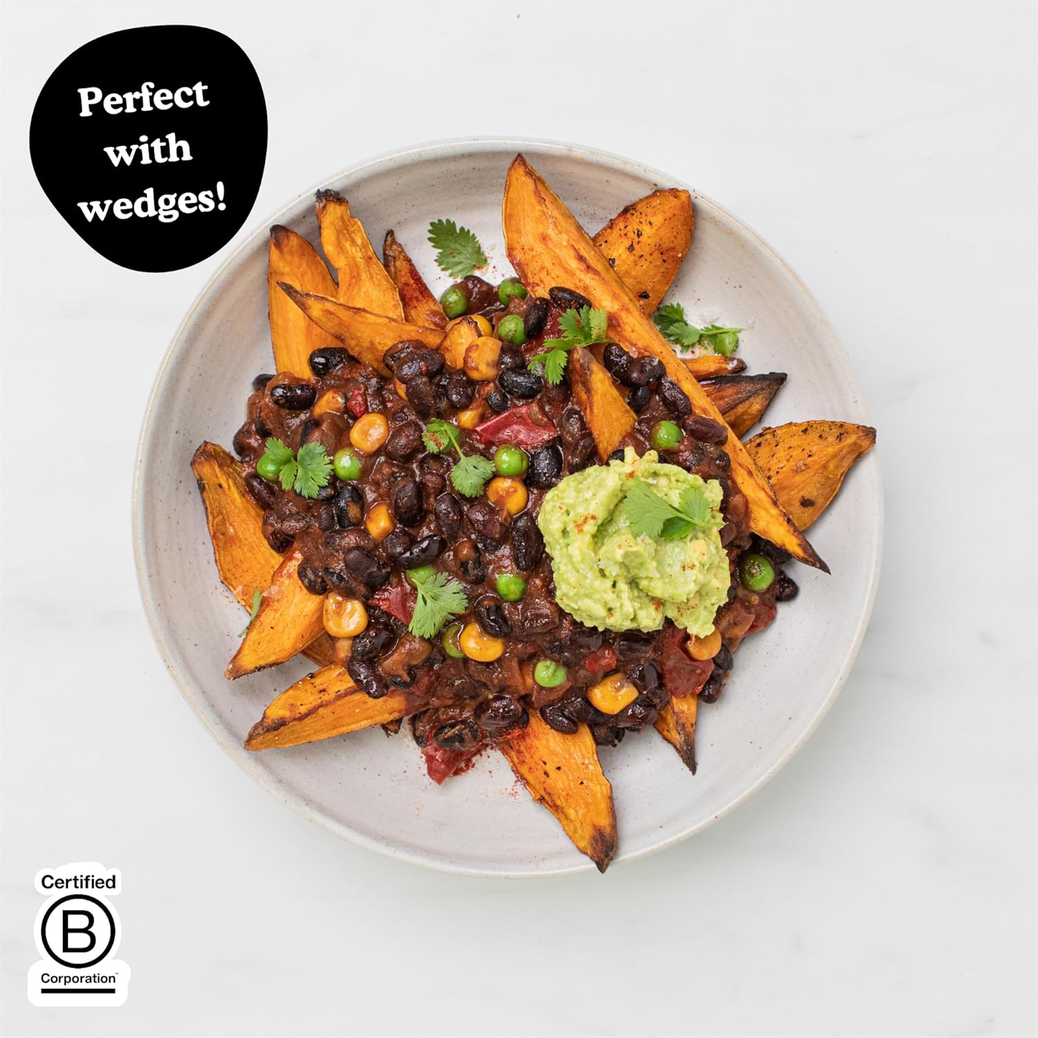 Fiid Mexican Black Bean Chilli - 3 x 100% Natural Vegan Microwave Ready Meals 9