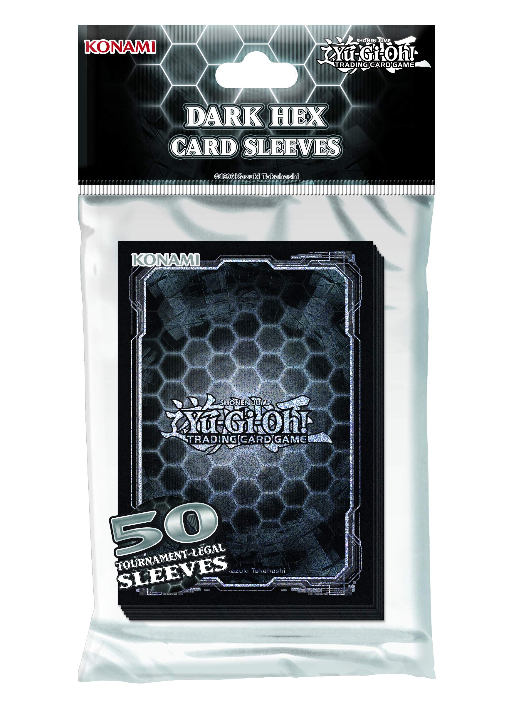 Yu-Gi-Oh! Dark Hex Card Sleeves - 50 Pack, Tournament-Ready Protection 4